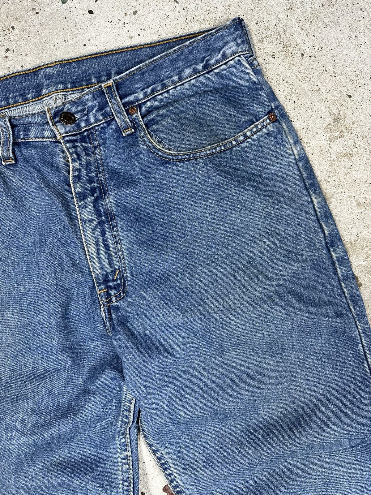 Levi's × Vintage Vintage 1998 Levi’s 615 02 Orange Tab Denim Pants Jeans Size US 33 - 8 Thumbnail