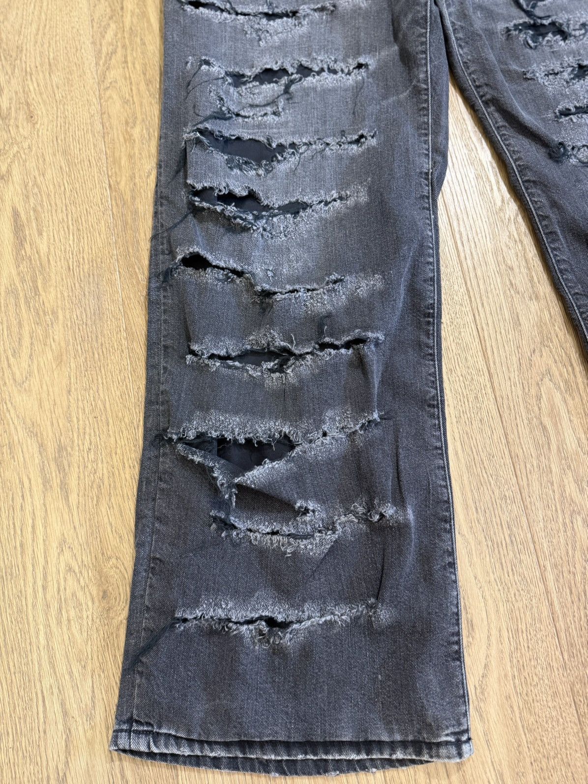R13 R13 D’ARCY LOOSE JEANS ELLERY BLACK Size 27" / US 4 / IT 40 - 4 Thumbnail