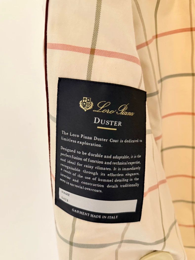 Loro Piana LORO PIANA A woman's waterproof trench coat with a turned- Size M / US 6-8 / IT 42-44 - 6 Thumbnail