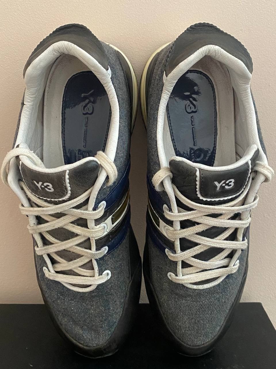 Adidas × Y's Yohji Yamamoto Y-3 Vintage Adidas Y3 Blue Sneakers Size US 7.5 / EU 40-41 - 16 Thumbnail