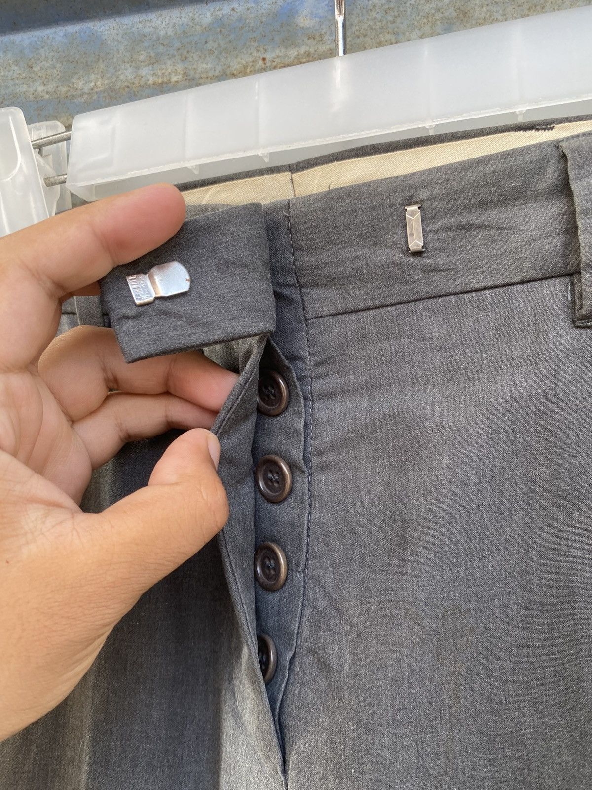 Helmut Lang 80s Helmut Lang LB27 Slacks Cotton Pant Size US 28 / EU 44 - 4 Thumbnail
