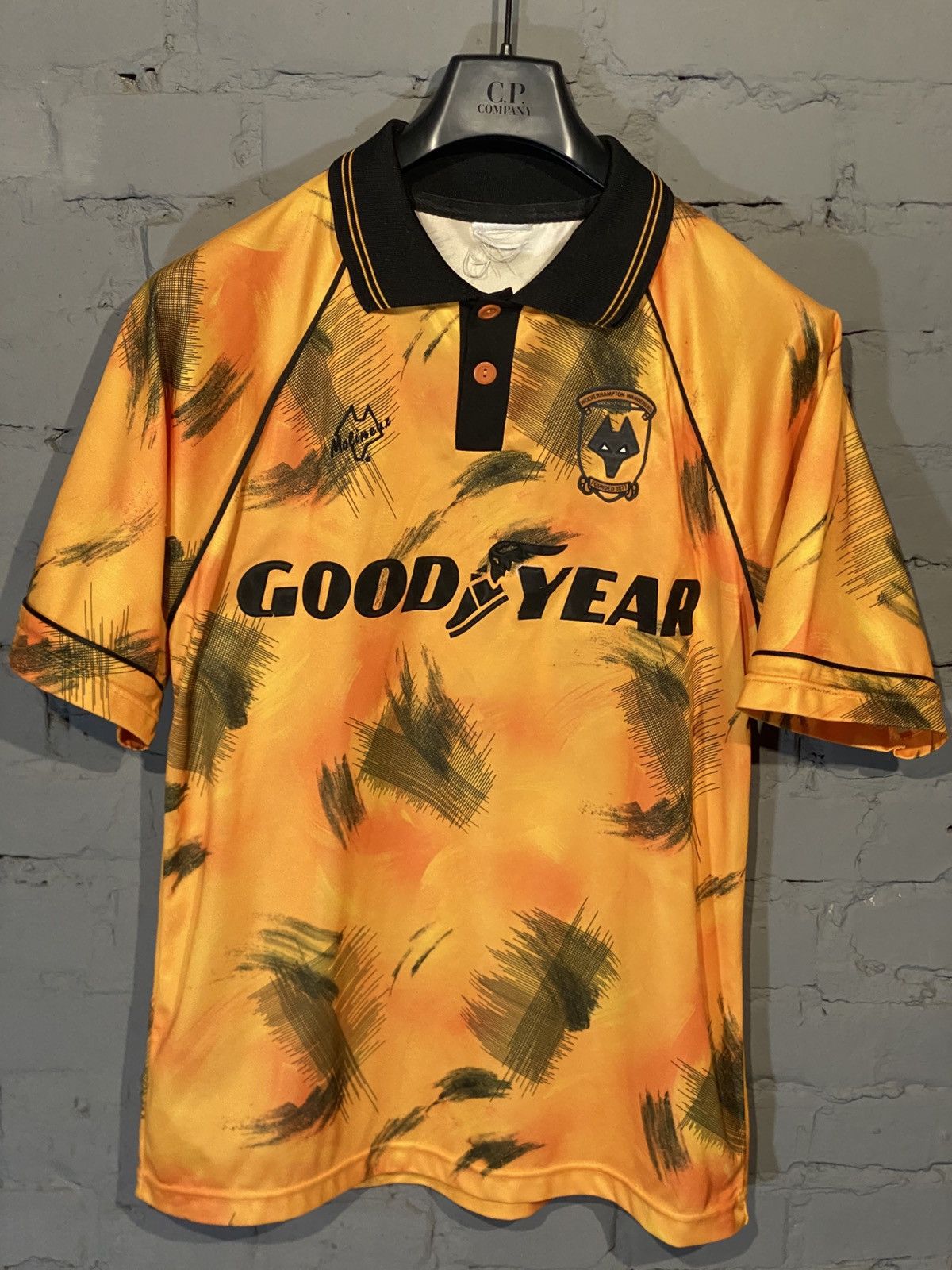 Vintage Jersey rare Wolverhampton Wanderers 1992/1993 molineux Size US XL / EU 56 / 4 - 2 Thumbnail