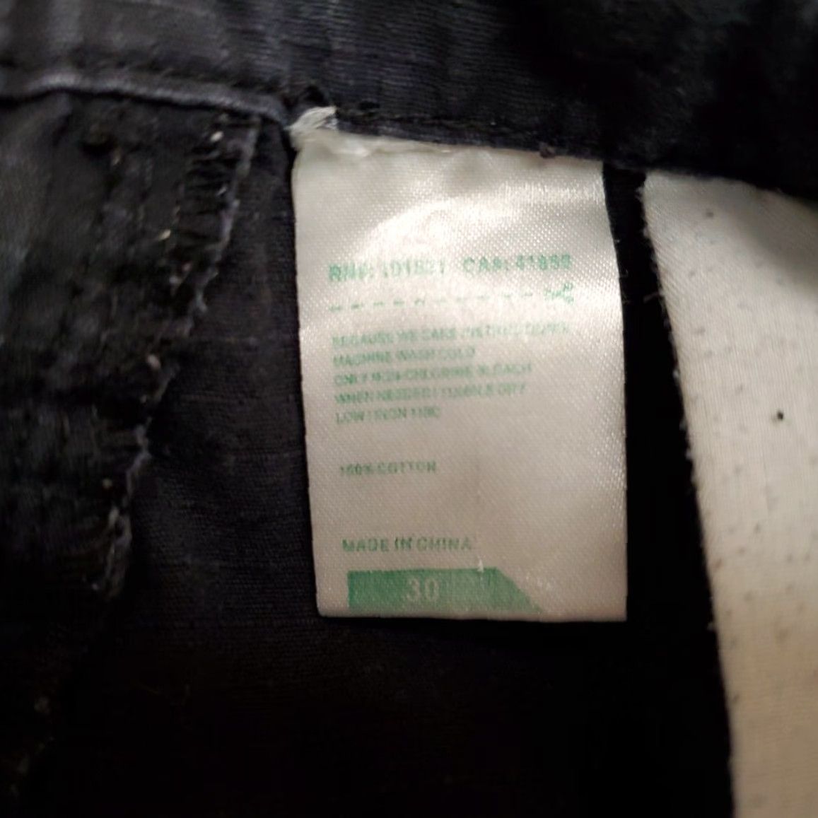Etro LRG Shorts Mens 30 Black Ripstop Canvas Cargo Y2k Retro Lifted Research Group Size US 30 / EU 46 - 4 Thumbnail