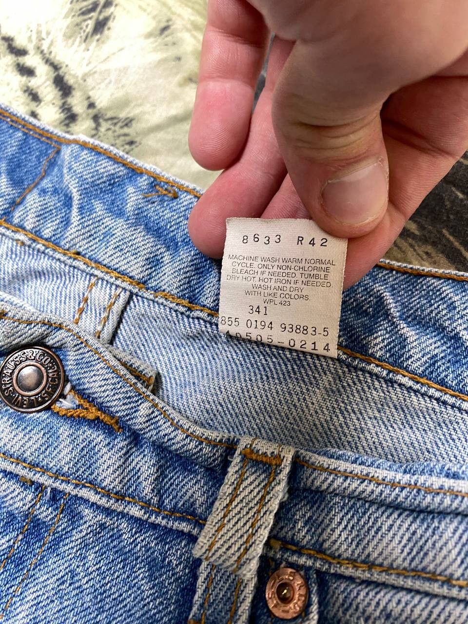 Levi's Levi's Jeans Men's 505 Size US 34 / EU 50 - 15 Thumbnail