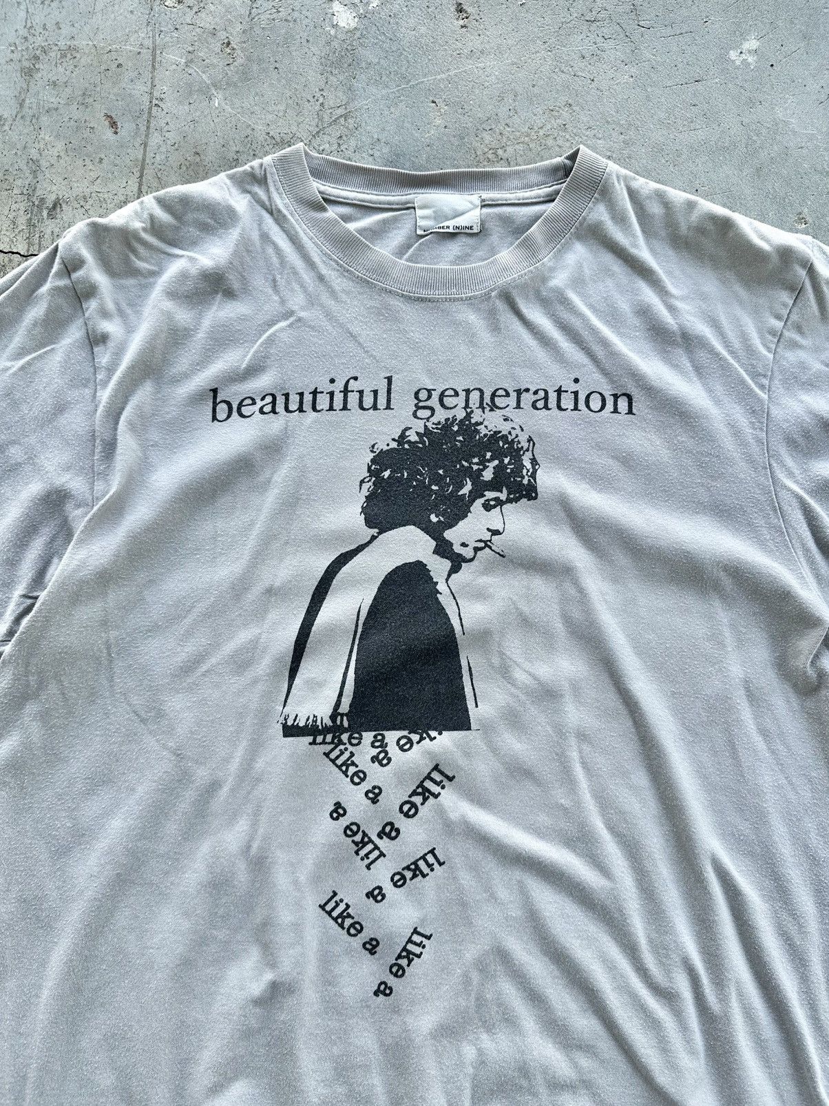 Number (N)ine Number (N)ine “Beautiful Generation” Graphic Tee Size US M / EU 48-50 / 2 - 3 Thumbnail