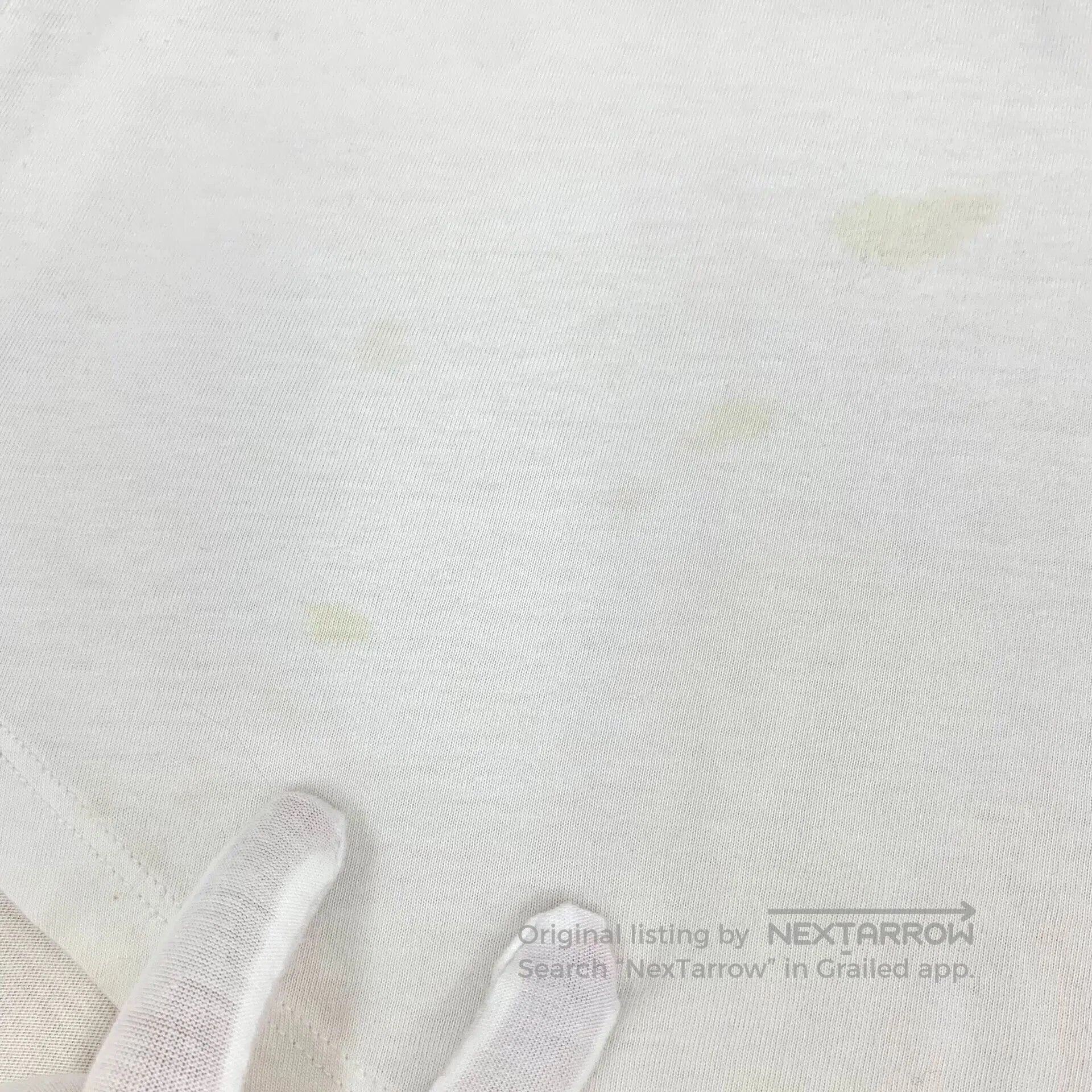 Chrome Hearts CHROME HEARTS White Horsehoe Arm Sanskrit Printed Cotton C Size US L / EU 52-54 / 3 - 8 Thumbnail