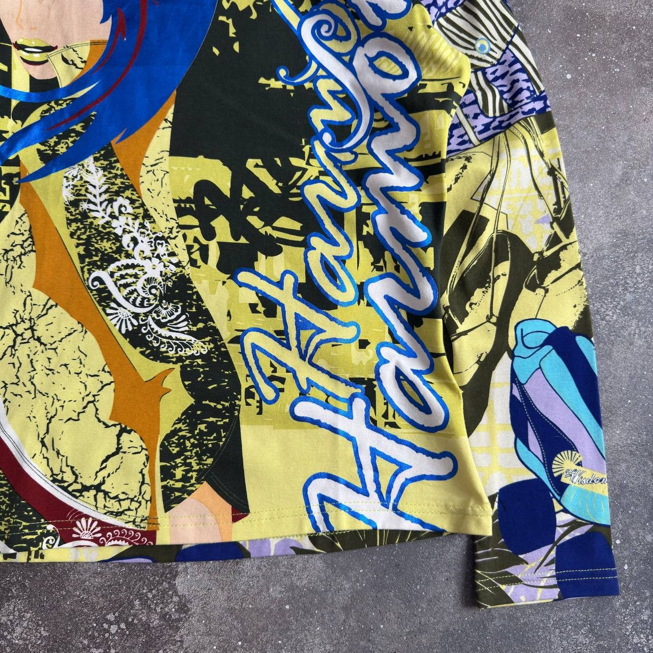 Custo Barcelona Custo Barcelona Y2K Vintage Lady Printed Long Sleeve Top Size M / US 6-8 / IT 42-44 - 6 Thumbnail