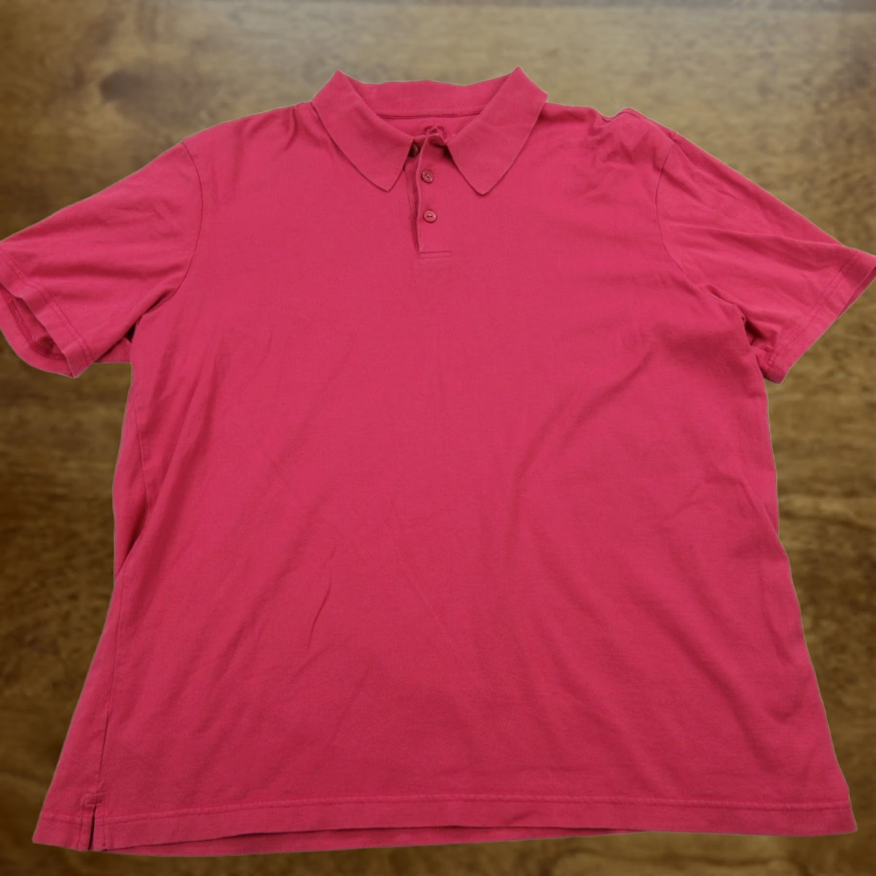 BUGATCHI BUGATCHI Polo Shirt Adult XL Pink Short Sleeve Button Up Golf Casual Lightweight Mens Size US XL / EU 56 / 4 - 1 Thumbnail
