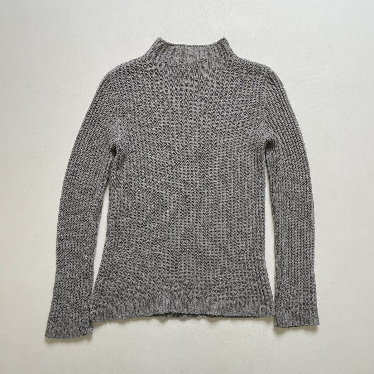 Dries Van Noten A/W 23 ‘Cobweb Weave’ Gray Sweater Size US M / EU 48-50 / 2 - 9 Thumbnail