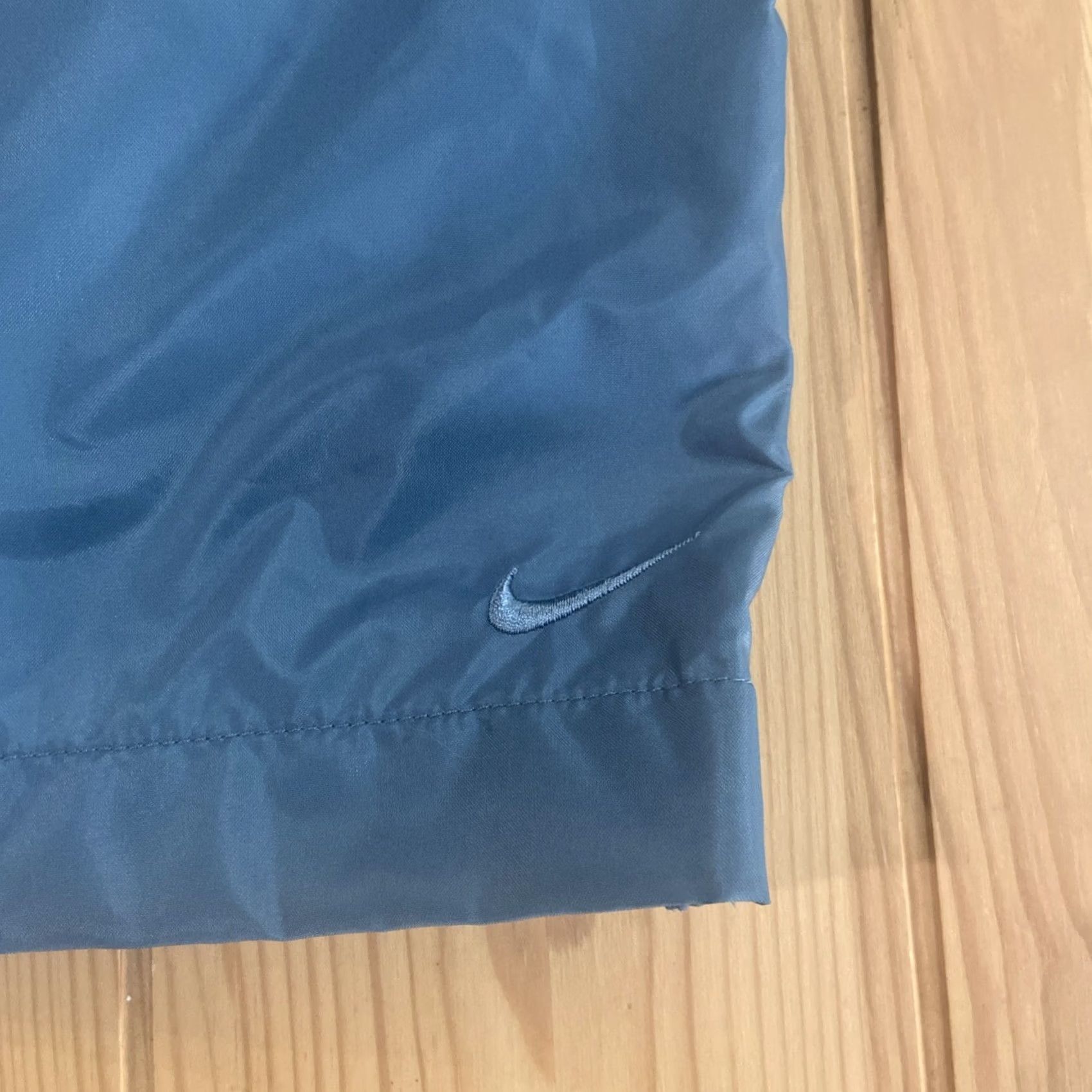 Nike Nike Track Pants Women's XS Blue Logo Flaws Baggy Tapered 28in Lined Activewear Nike Air Size 26" / US 2 / IT 38 - 7 Thumbnail