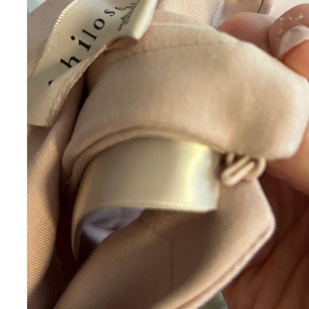 Philosophy di Lorenzo Serafini Philosophy Open Front Blush Pink Blazer 3/4 Sleeve Size M Size M / US 6-8 / IT 42-44 - 7 Thumbnail