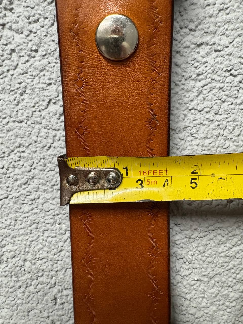 Other Smith Wesson mens leather belt 44 Magnum Size ONE SIZE - 8 Thumbnail