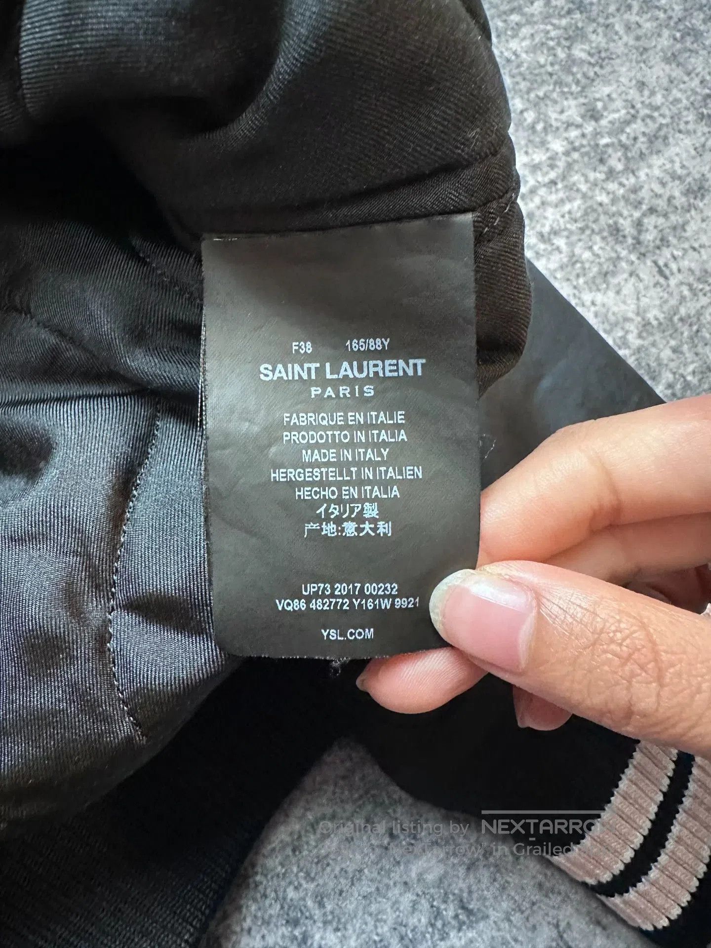 Saint Laurent Paris Saint Laurent Paris Silk Padded Jacket| Size XS / US 0-2 / IT 36-38 - 5 Thumbnail