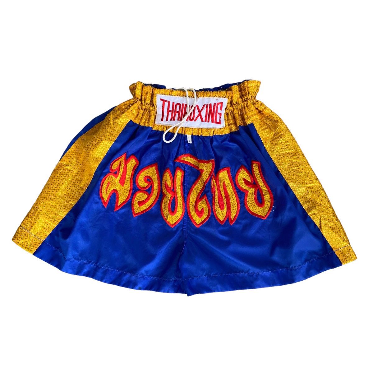 Vintage ☠️LASTDROP☠️Vintage Muay Thai Boxing Shorts Size US 34 / EU 50 - 1 Thumbnail