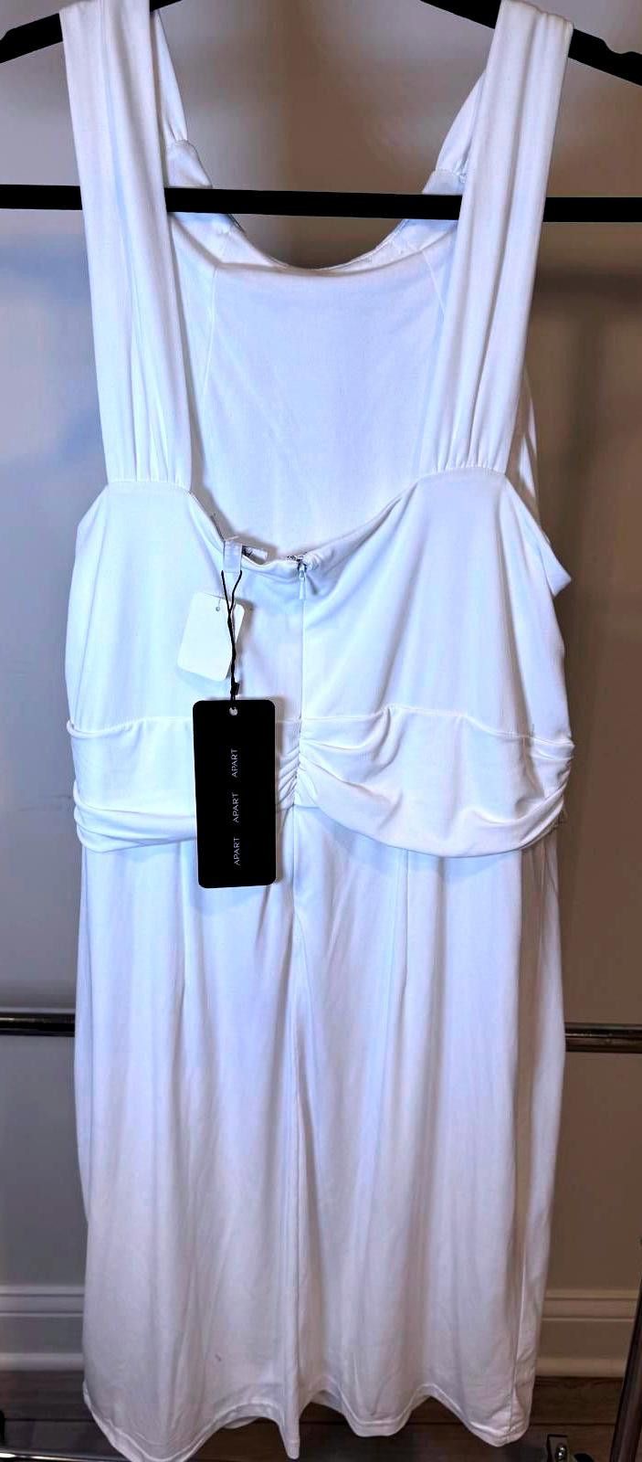Apathy Elegant White Maxi Dress by APART - Brand New Size XL / US 12-14 / IT 48-50 - 3 Thumbnail