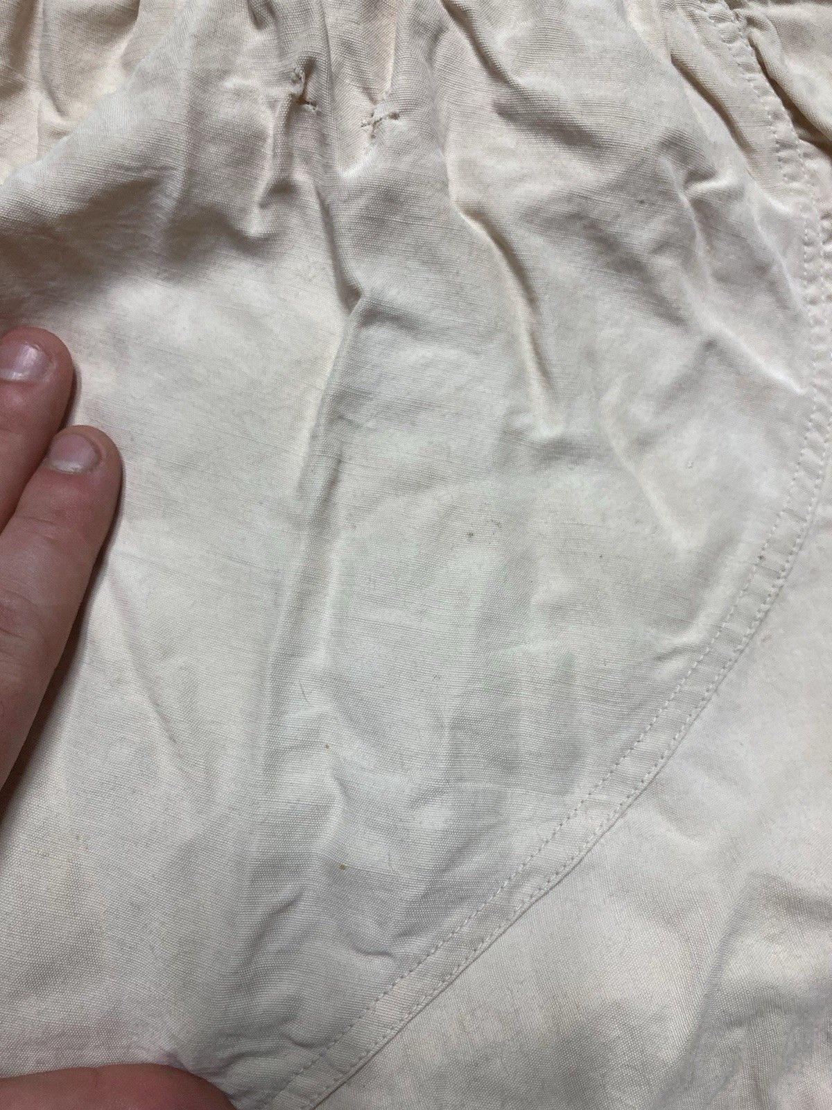Vintage 1940s reliance MFG no tare boxer shorts rayon gym WWII 31 Size US 31 - 11 Thumbnail