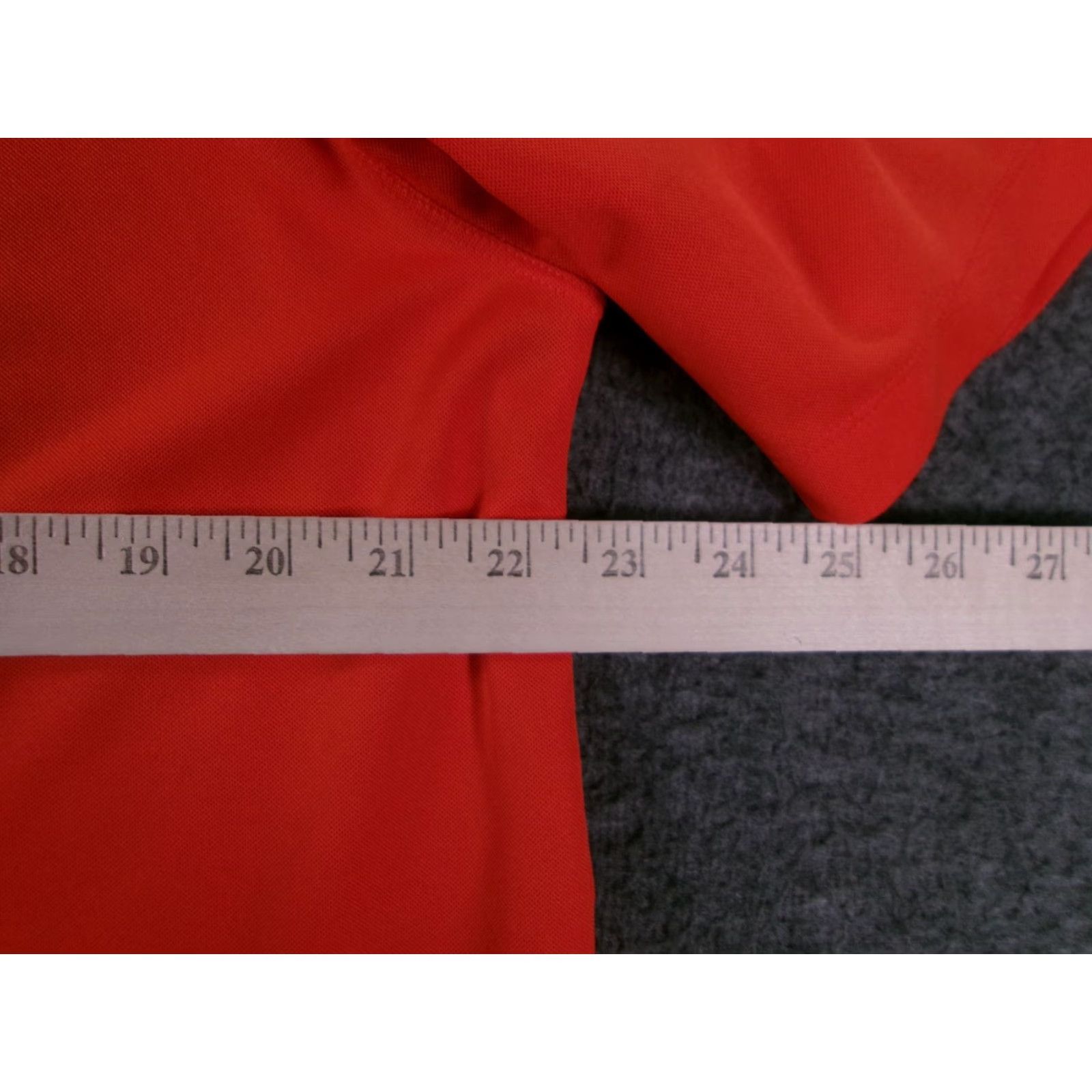 Nike Nike Golf Polo Mens L Orange Dri-FIT Short Sleeve Embroidered Charlies Logo Size US L / EU 52-54 / 3 - 7 Thumbnail