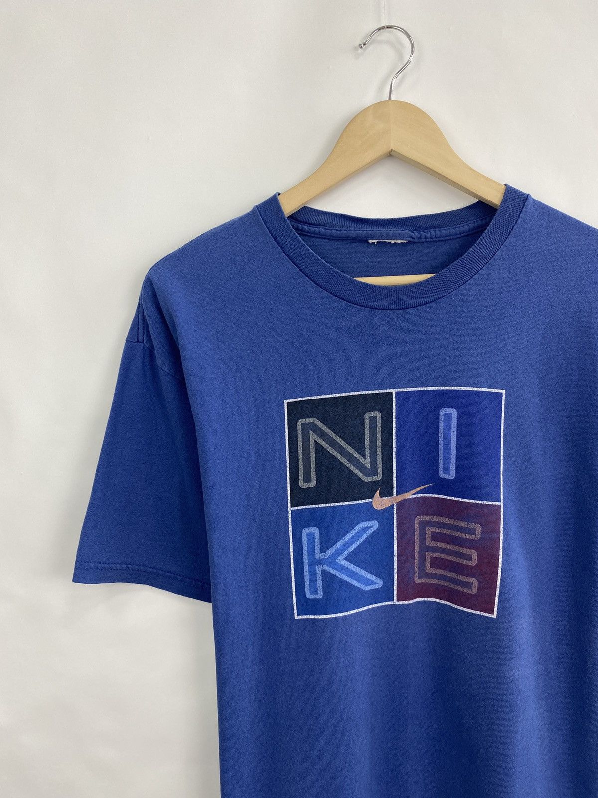 Nike × Vintage 🇺🇸 Vintage 90s Nike Court Tennis t-shirt Y2K Rare Retro Hype Size US L / EU 52-54 / 3 - 2 Thumbnail
