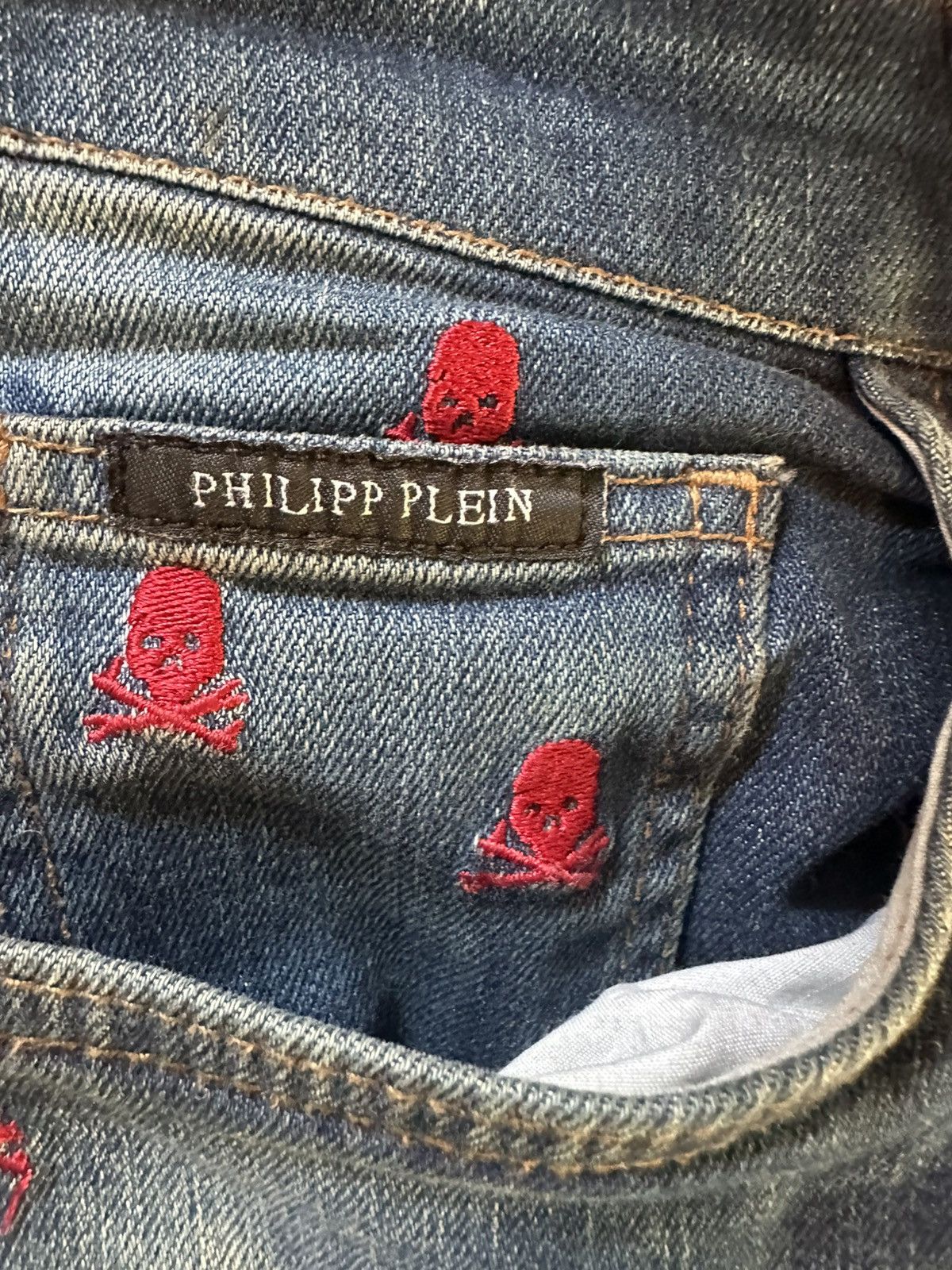 Philipp Plein Phillip Plein Illegal Fight ClubUnited Warriors Skull Denim Size US 30 / EU 46 - 2 Thumbnail