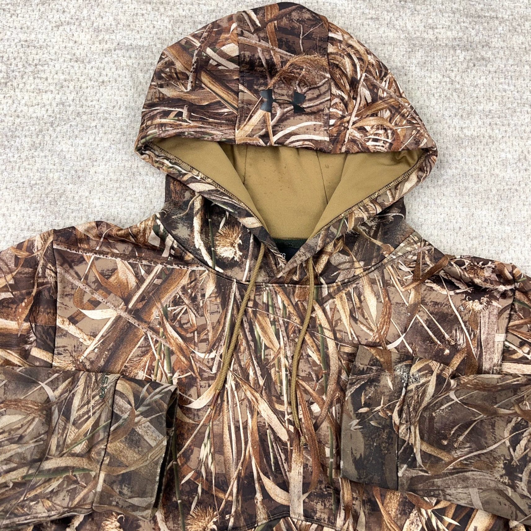 Under Armour Under Armour Hoodie Men XL Realtree Max 5 Camouflage Sweatshirt Loose Fit Size US XL / EU 56 / 4 - 3 Thumbnail