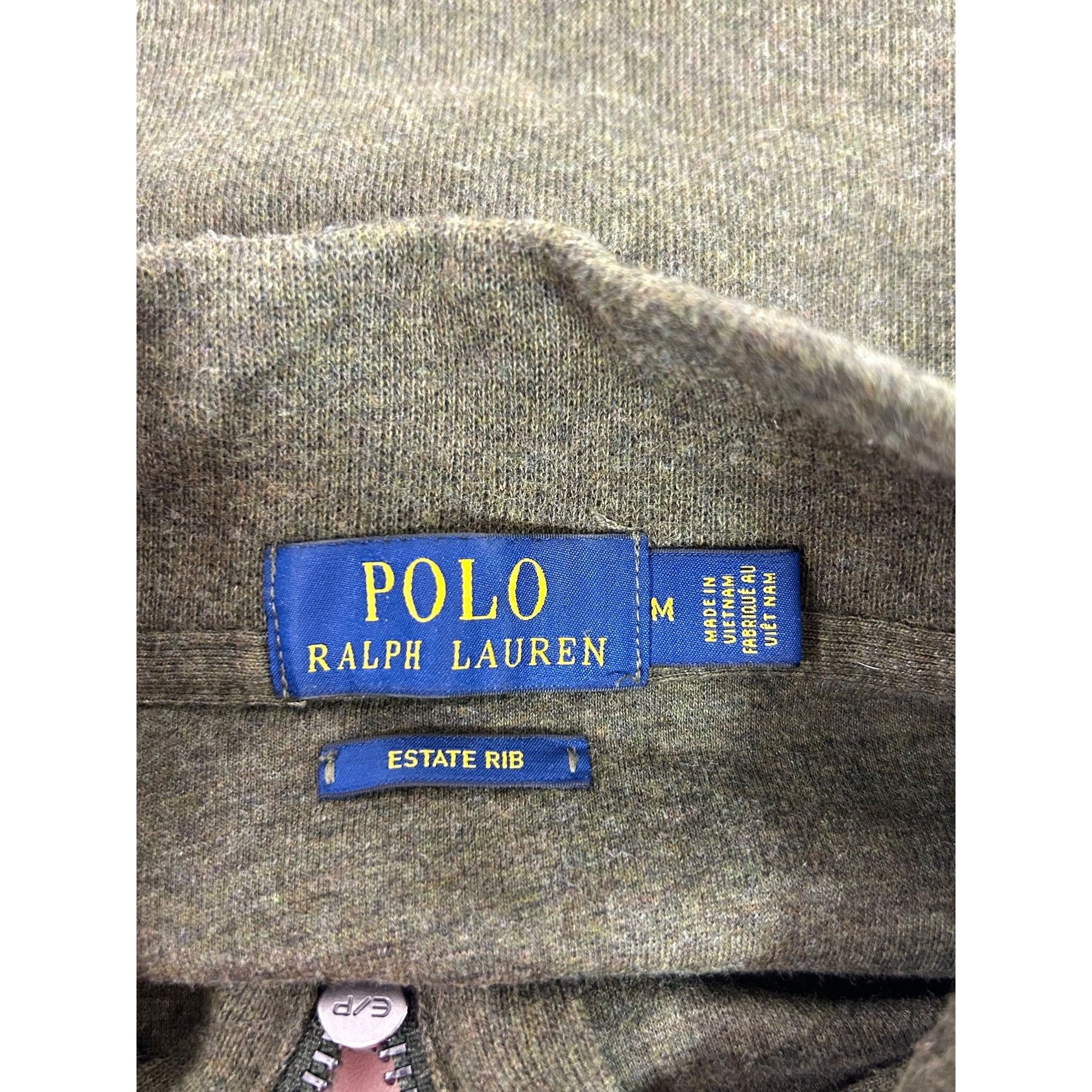 Polo Ralph Lauren Polo Ralph Lauren Men Sweater M Olive Green 1/4 Zip Mock Nec Size US M / EU 48-50 / 2 - 8 Thumbnail