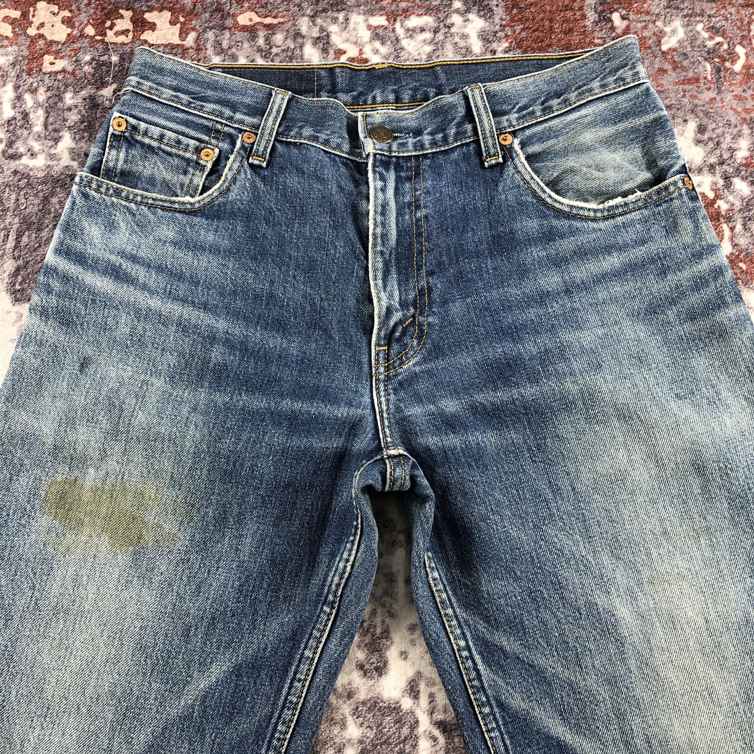 Levi's × Vintage 90s Vintage Blue Wash Levis 506 Jeans-JM2502 Size US 31 - 3 Thumbnail