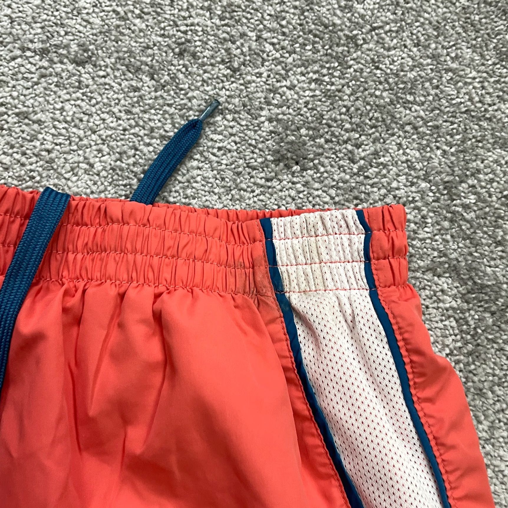 Vintage Raya Sun Orange Active Shorts Women L 28 in Drawstring Lined 4 in Inseam Athletic Running Size 36" / US 14 / IT 50 - 7 Thumbnail