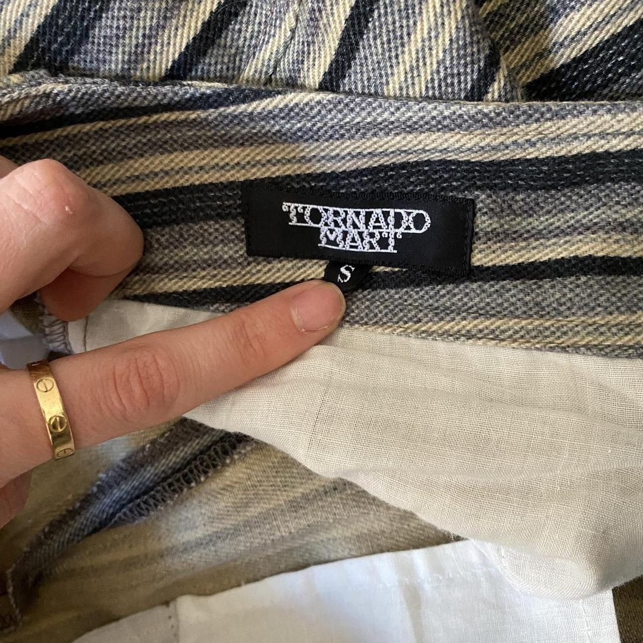 Tornado Mart striped flared jeans Size 26" / US 2 / IT 38 - 5 Thumbnail