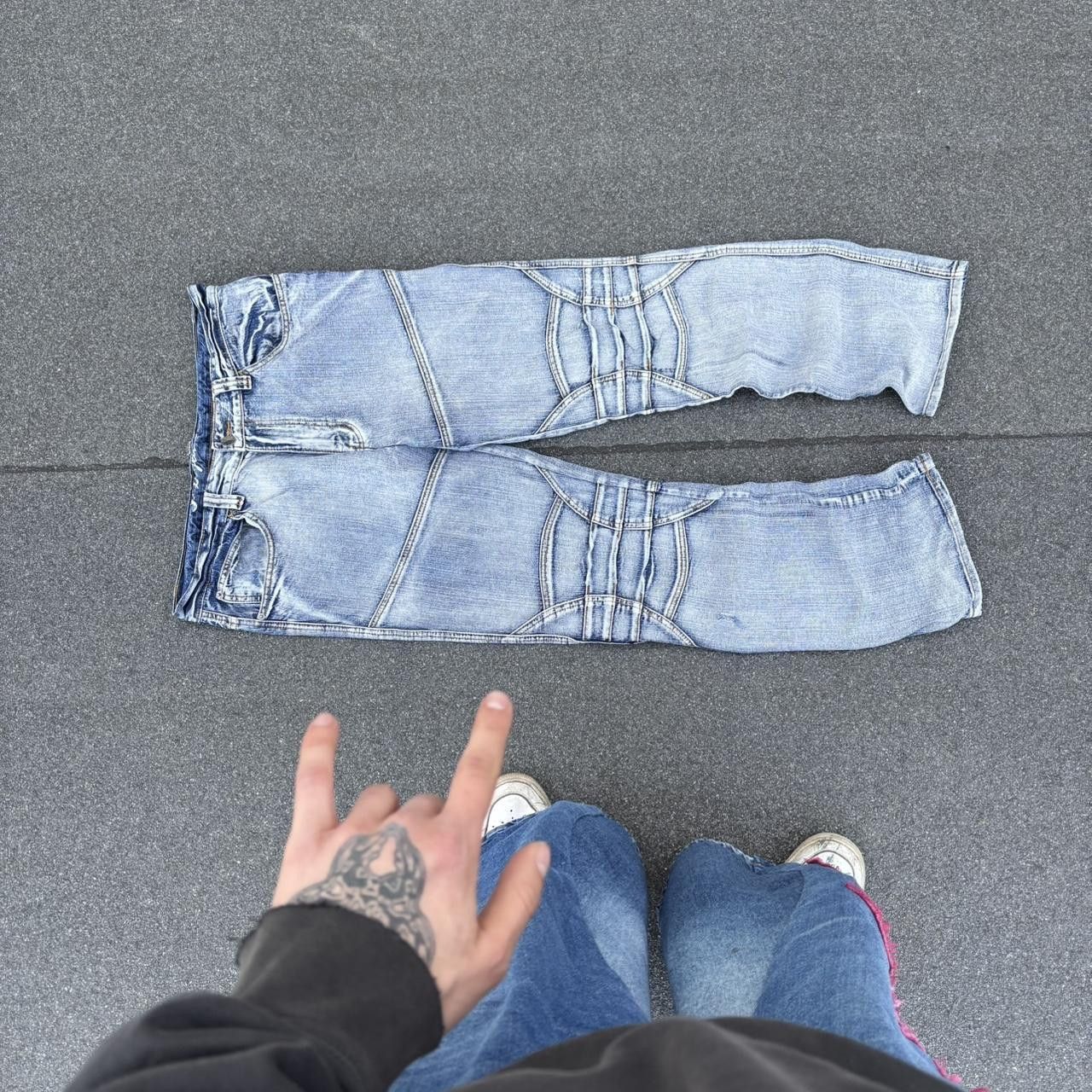 Japanese Brand × Vintage Archive style jeans Size US 36 / EU 52 - 2 Thumbnail