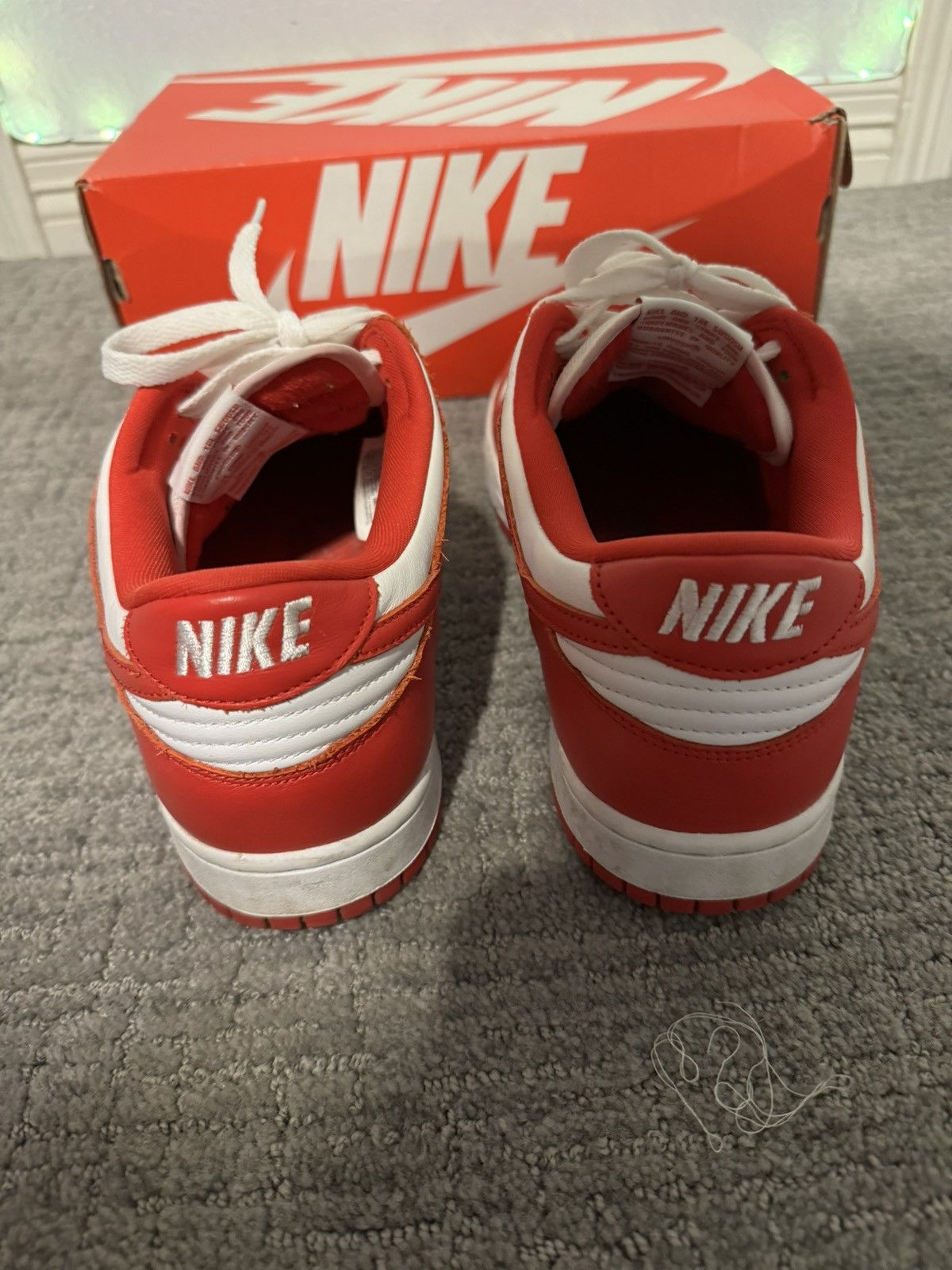 Nike Nike Dunk Low St. John’s (Red) Size US 10 / EU 43 - 4 Thumbnail