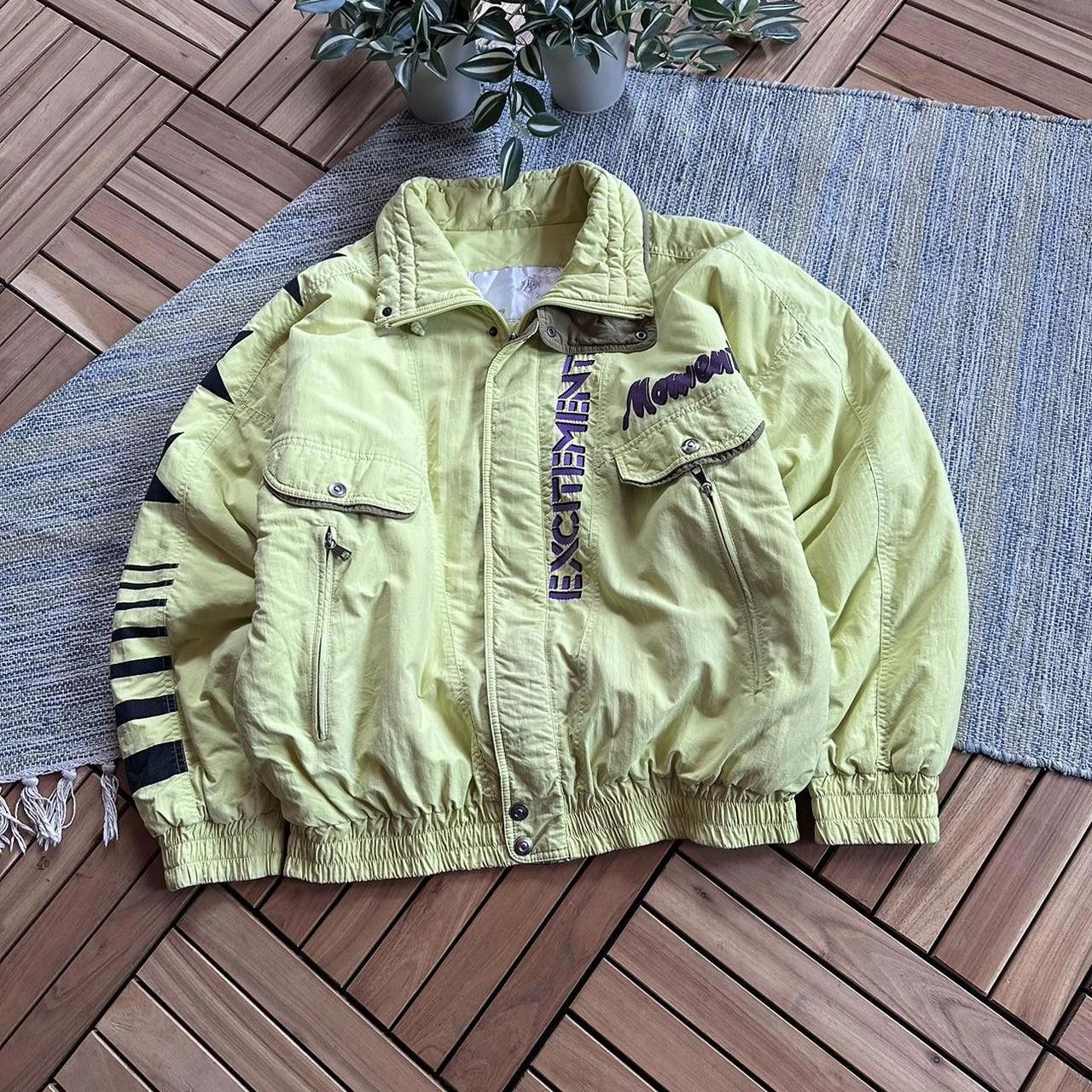 Designer Vintage 90s Retro Style Movment Excitements Ski Jacket Size US L / EU 52-54 / 3 - 1 Thumbnail