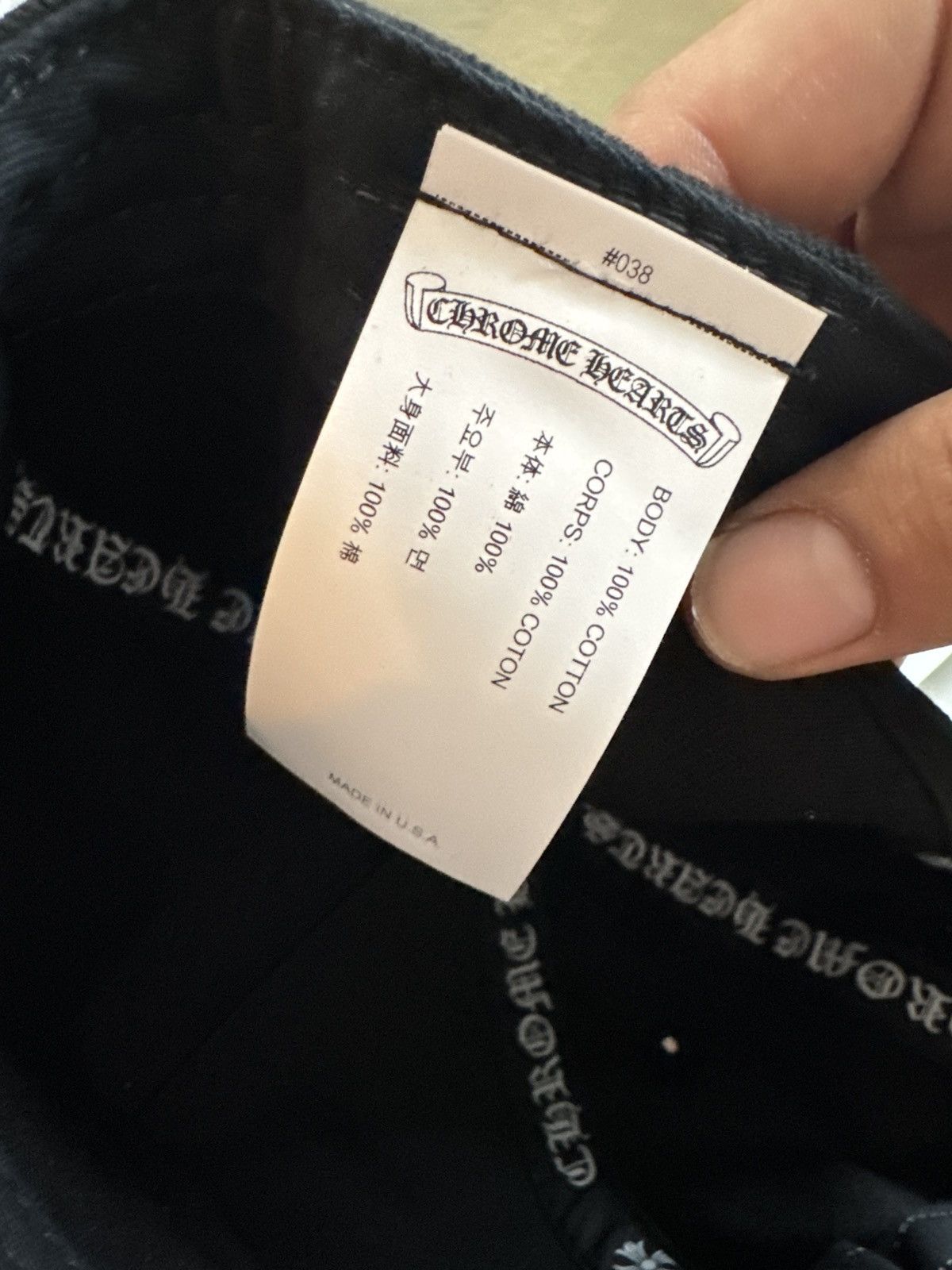 Chrome Hearts Chrome Hearts Black Vine Dagger Hat Size ONE SIZE - 8 Thumbnail
