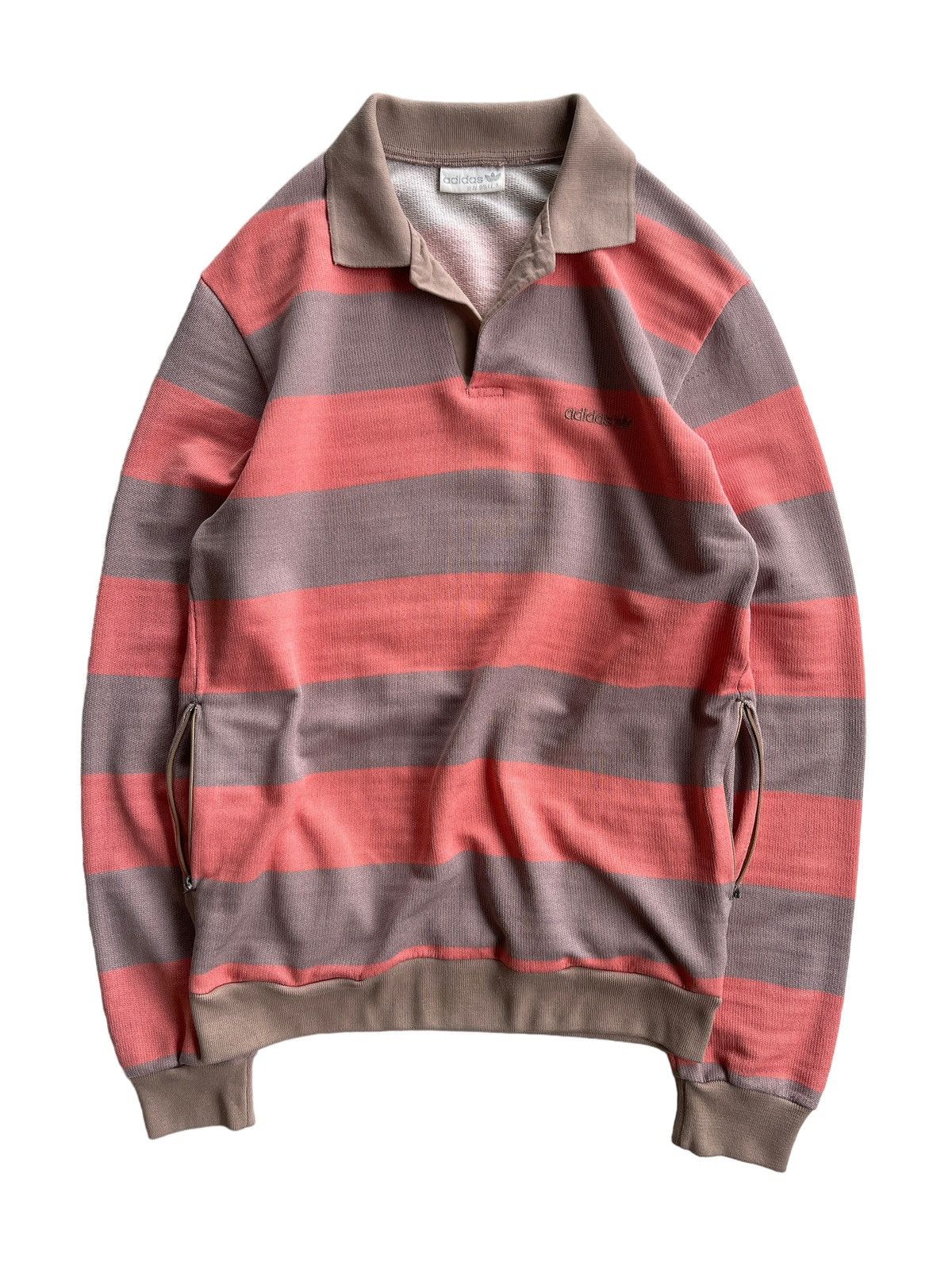 Adidas 90s Adidas Stripe Sweatshirt (Fit For S) Size US S / EU 44-46 / 1 - 1 Thumbnail