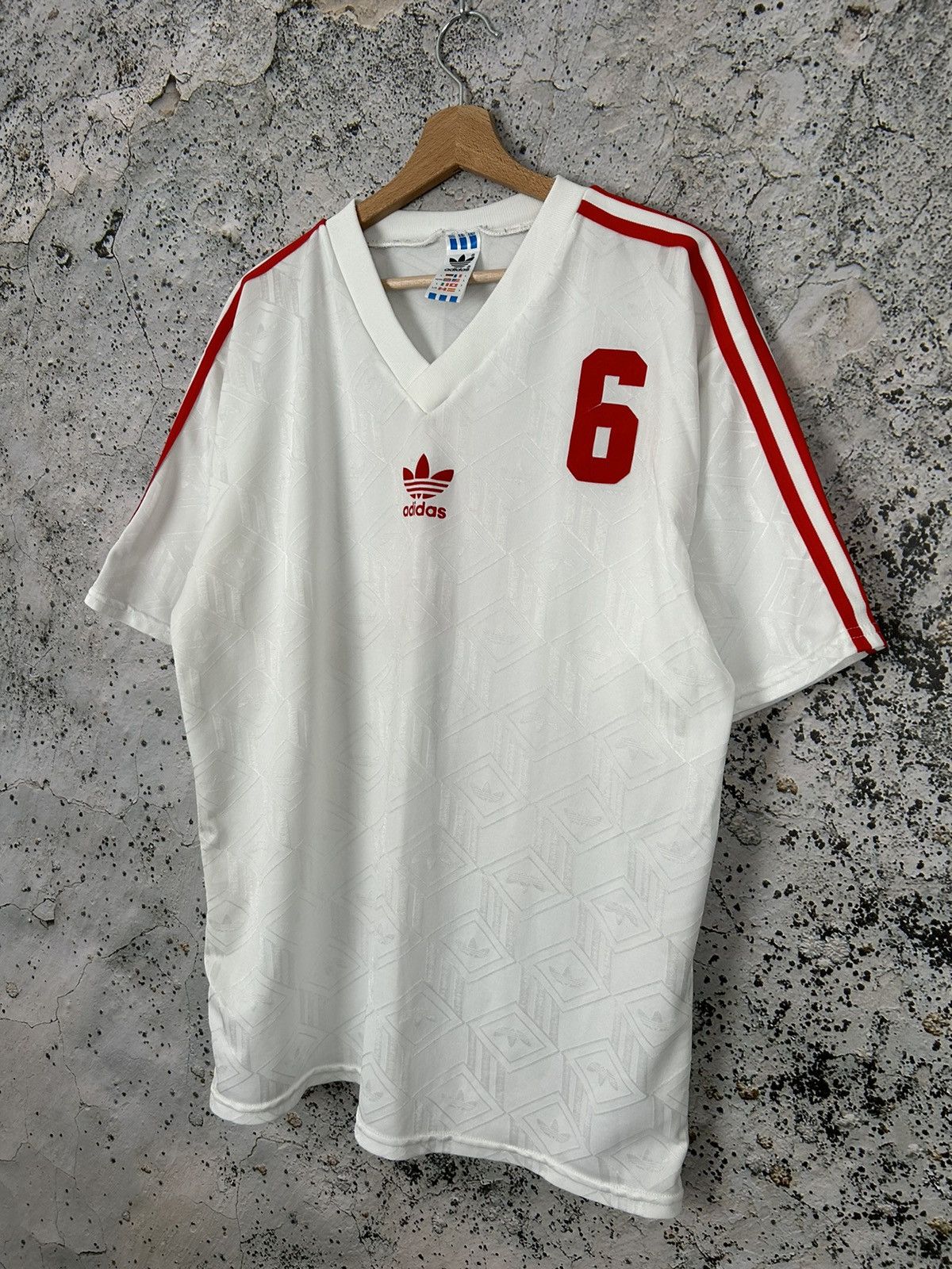 Adidas Vintage Adidas Soccer Jersey Football 90s Rare Sportswear Size US L / EU 52-54 / 3 - 2 Thumbnail
