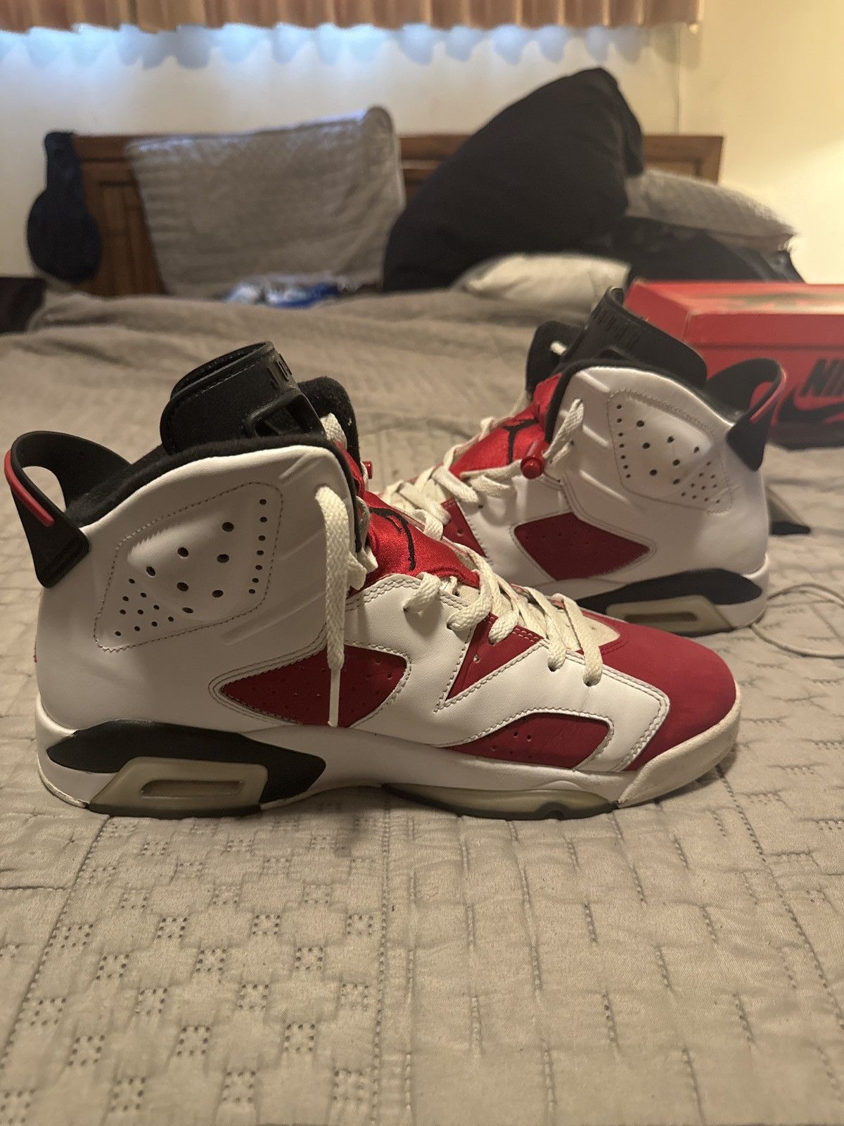 Jordan Brand Jordan 6 Carmine Size US 10.5 / EU 43-44 - 5 Thumbnail