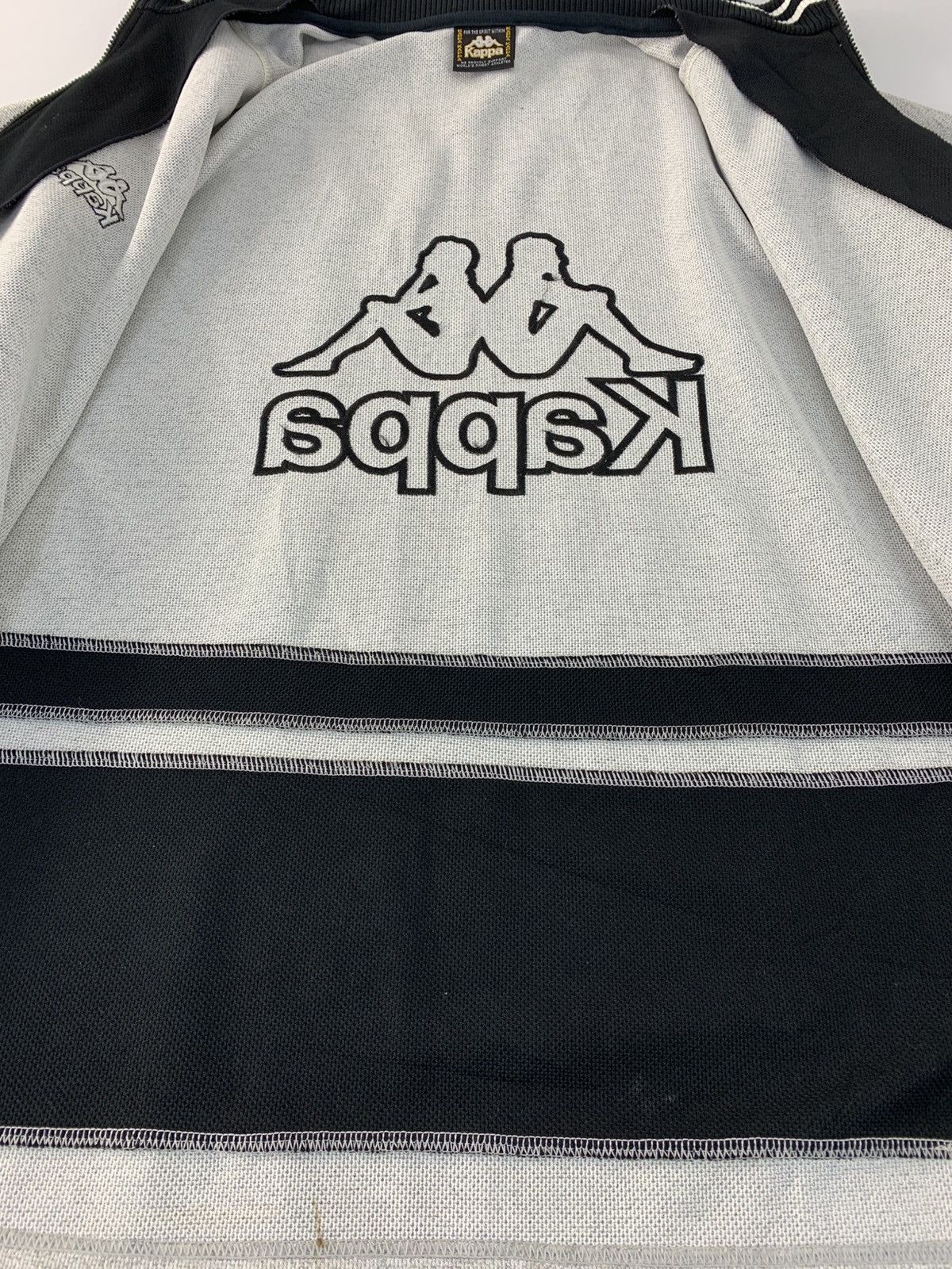 Kappa 90s Kappa Track Zipper Jacket Embroidery Big Logo Size US XL / EU 56 / 4 - 5 Thumbnail