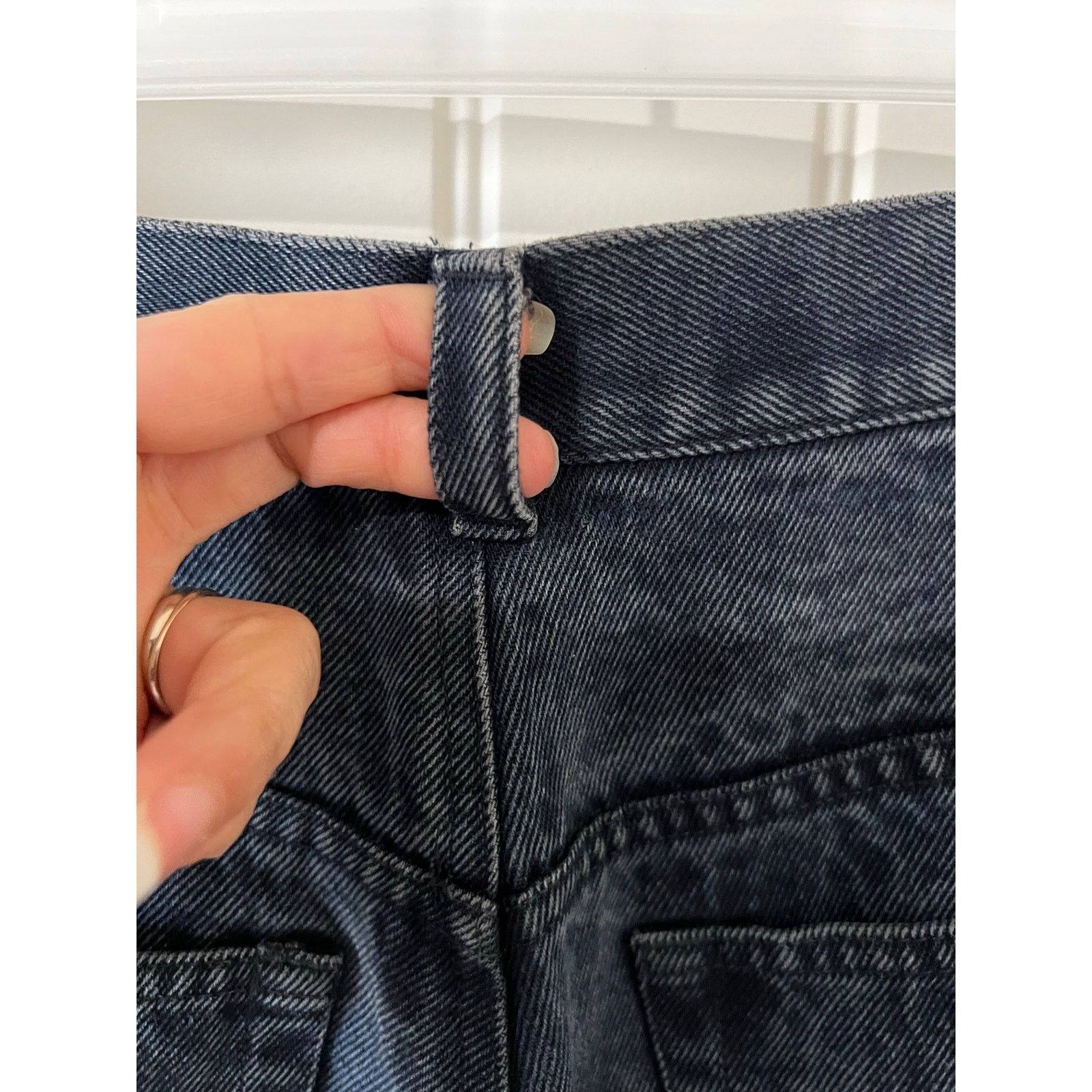 Liz Claiborne Vintage Womens Petite High Rise Tapered Leg Denim Blue Jeans Size 27" / US 4 / IT 40 - 15 Thumbnail
