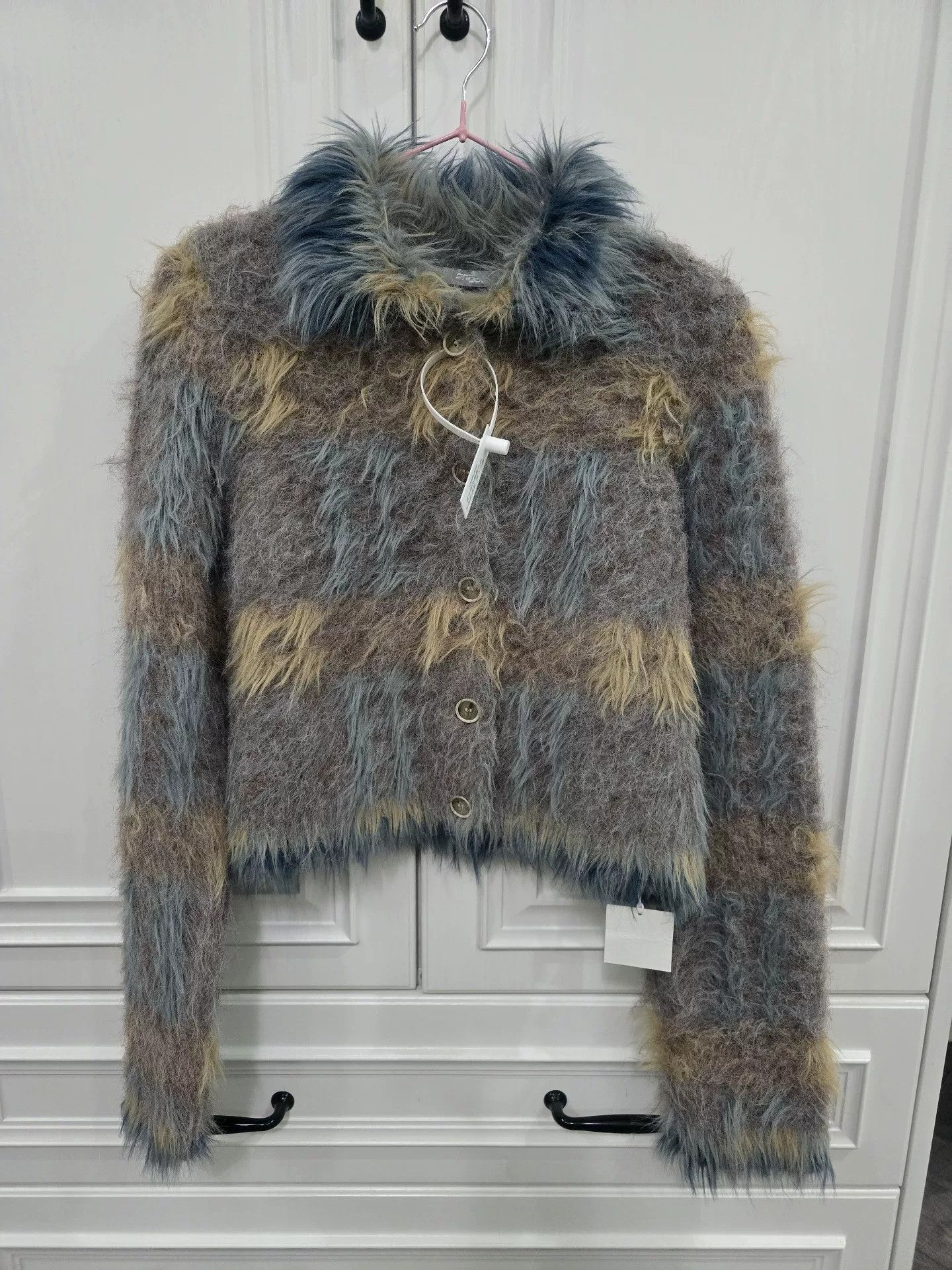 Japanese Brand SADDOG Designer Fuzzy Cardigan Size M / US 6-8 / IT 42-44 - 1 Thumbnail