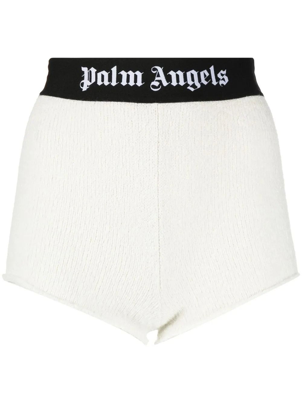 Palm Angels o1y1125 Short in White/Black Size 28" / US 6 / IT 42 - 1 Thumbnail