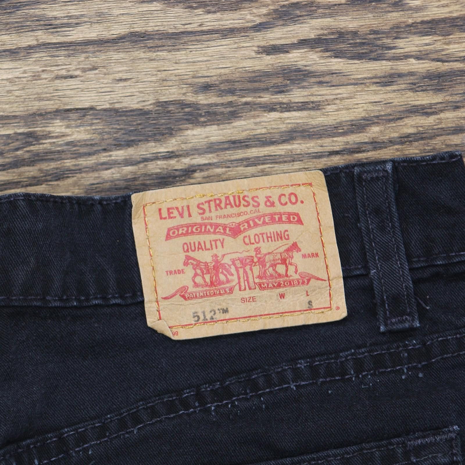 Levi's Levi's Classic Slim Stretch Jeans Black Wash 8 Misses Short Size 30" / US 8 / IT 44 - 3 Thumbnail