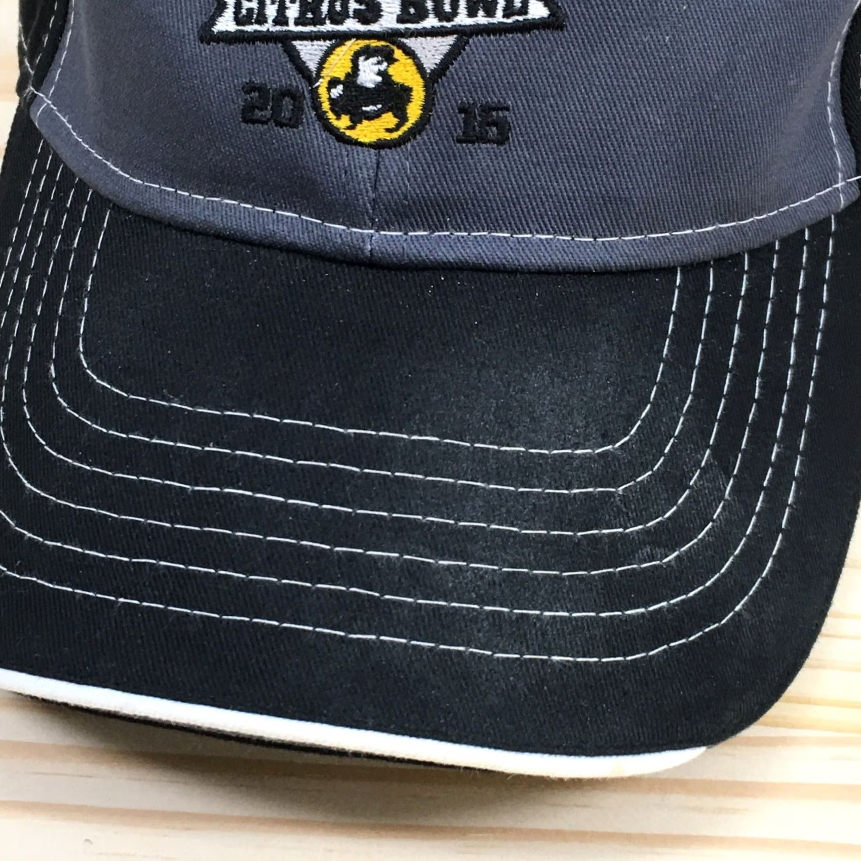 Vintage Buffalo Wild Wings Citrus Bowl 2015 Baseball Cap Hat Cotton Mens One Size Black Size ONE SIZE - 4 Thumbnail