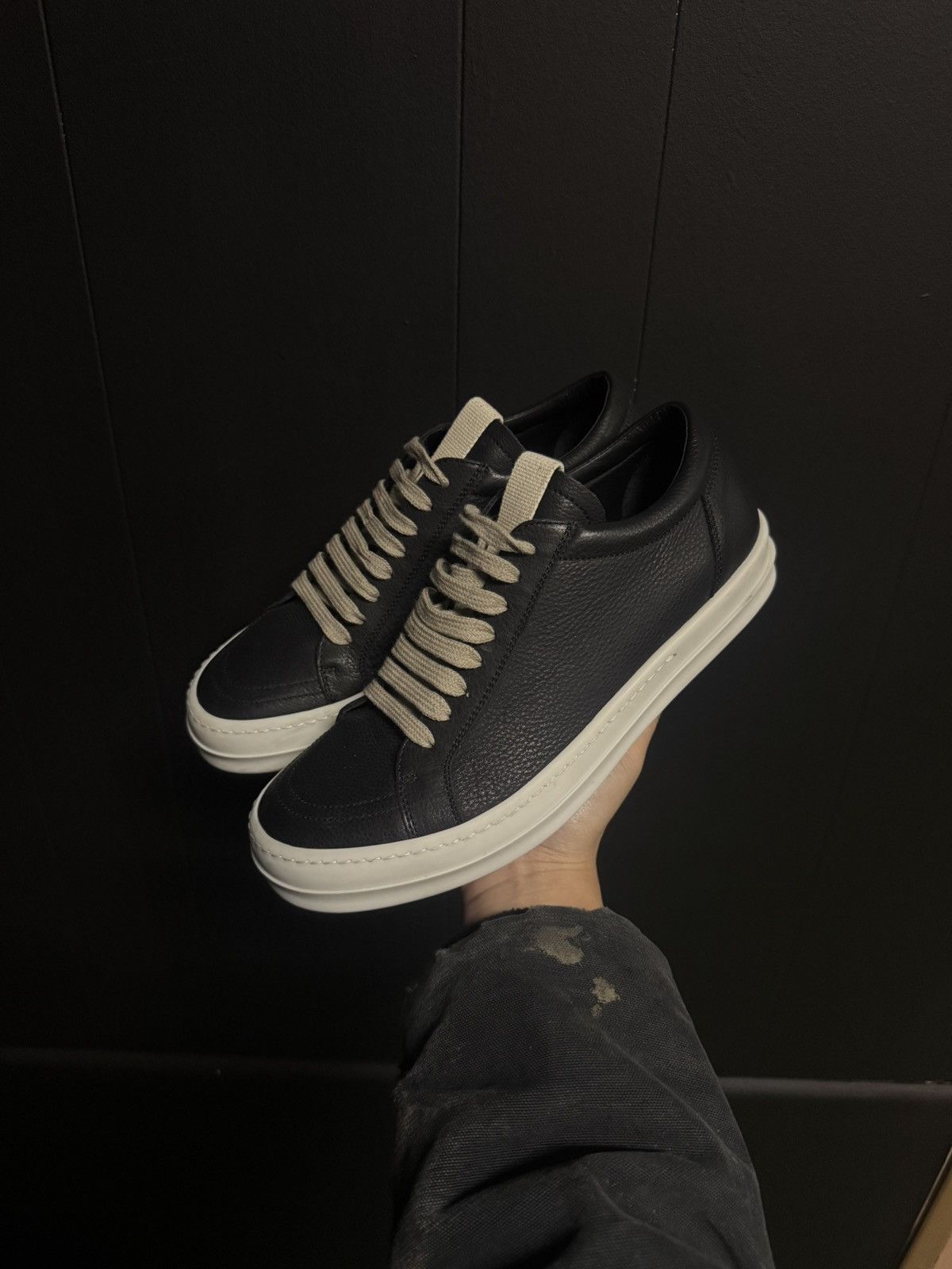 Rick Owens Rick Owens Vintage Leather Low-top Size US 8 / EU 41 - 1 Thumbnail