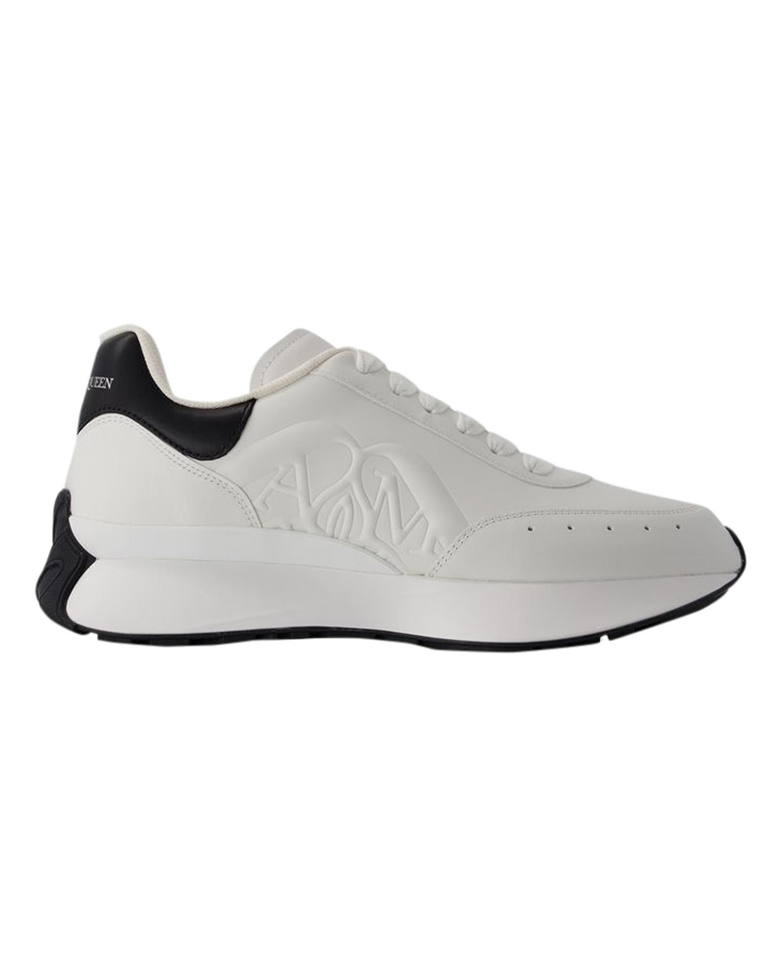 Alexander McQueen Sprint Runner leather sneakers - White