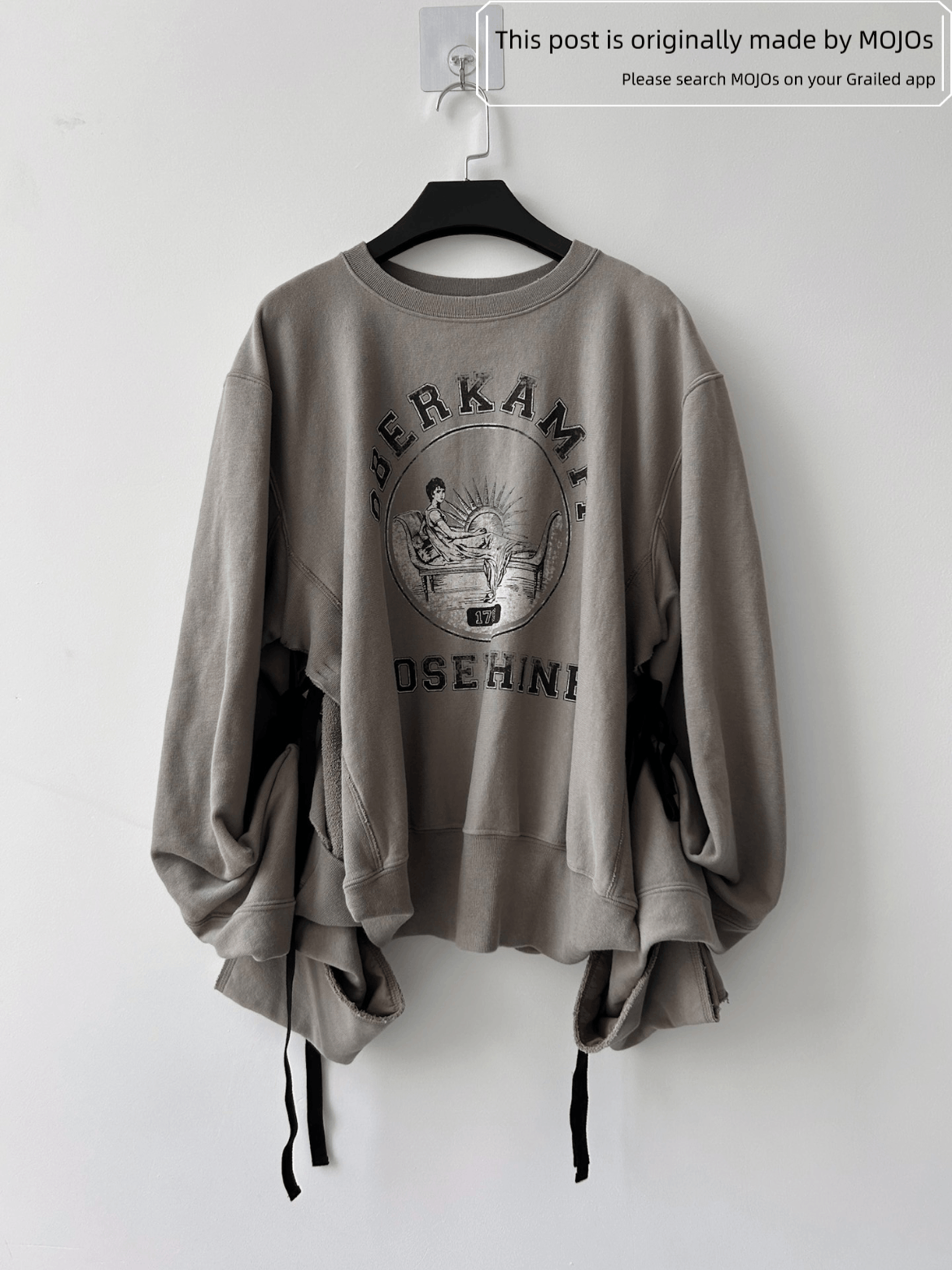 Maison Margiela Maison Margiela 17SS OBERKAMPF Logo Sweatshirt Size US M / EU 48-50 / 2 - 1 Thumbnail