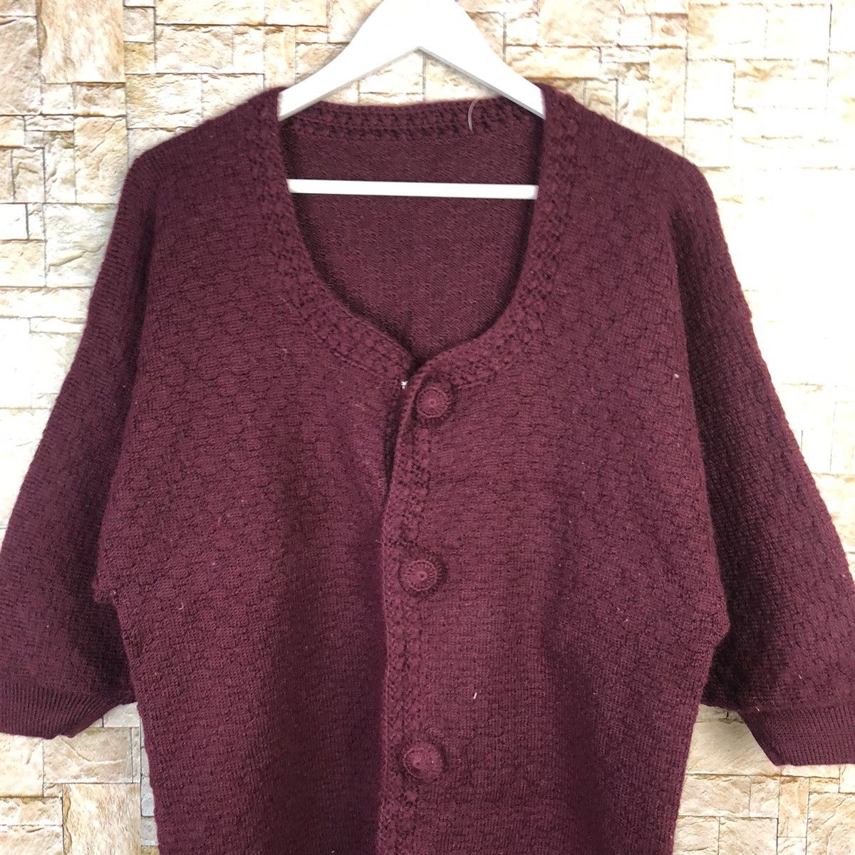 Japanese Brand Japanese Brand Purple Cardigan Knitwear #A1065 Size M / US 6-8 / IT 42-44 - 5 Thumbnail