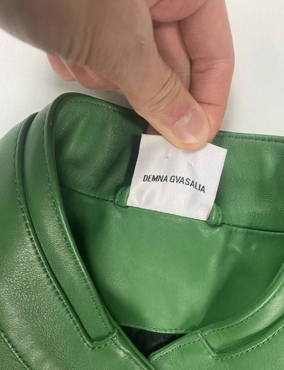 Vetements VETEMENTS SS17 RUNWAY POLIZEI MOTO RACING IN GREEN SZ:M Size US M / EU 48-50 / 2 - 12 Thumbnail