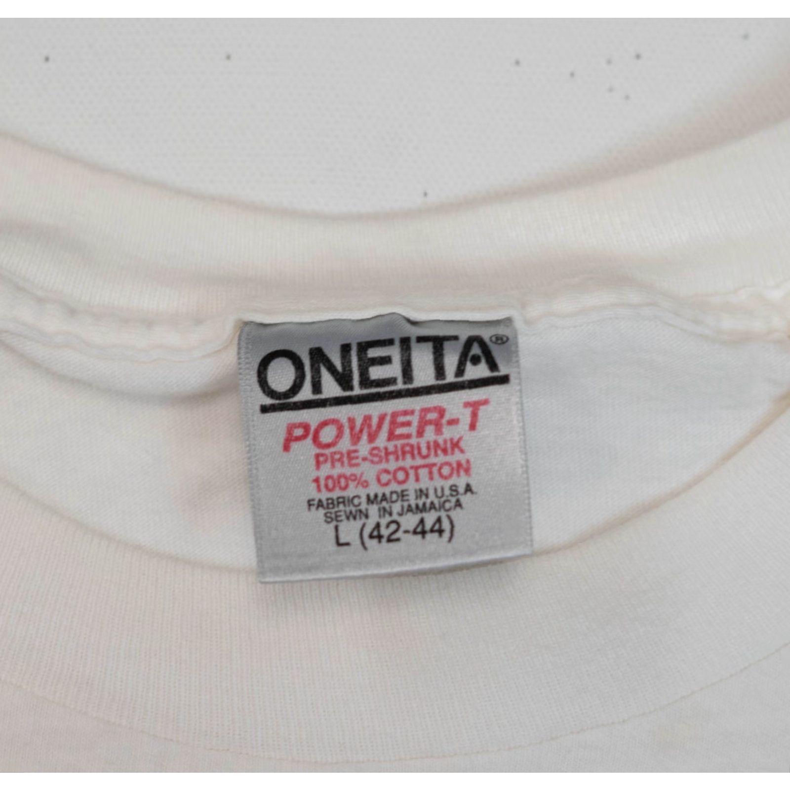 Vintage VINTAGE SUNKIST T-Shirt Men L 90s Single Stitch Promo Snack White Short Sleeve Crew Neck 80s 90s USA Logo Nike Shirt Size US L / EU 52-54 / 3 - 4 Thumbnail