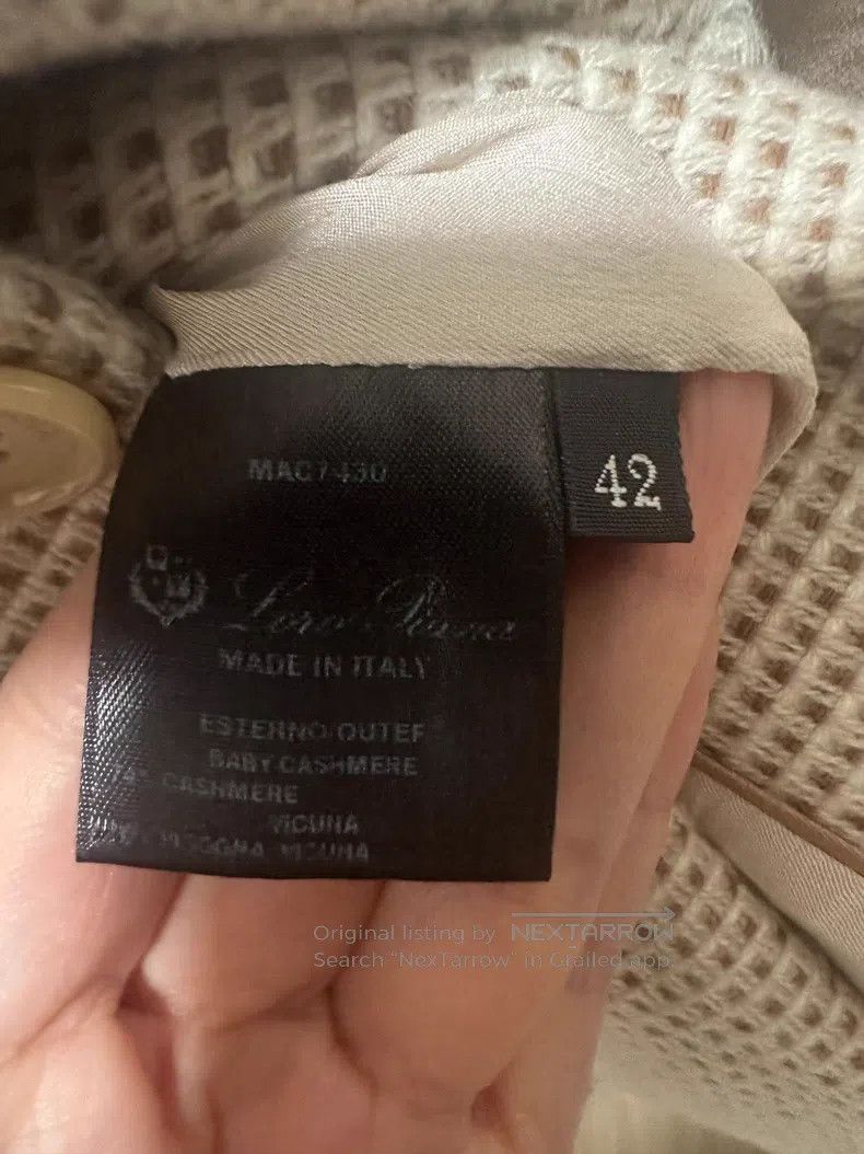 Loro Piana Loro Piana Vicuña and Baby Cashmere Knitted Coat Size S / US 4 / IT 40 - 4 Thumbnail