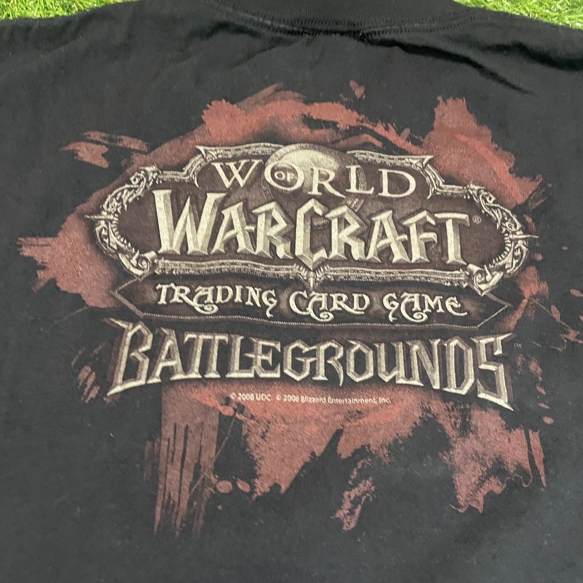 Vintage 2008 World Of Warcraft Card Game Promo Tee Size US L / EU 52-54 / 3 - 8 Thumbnail