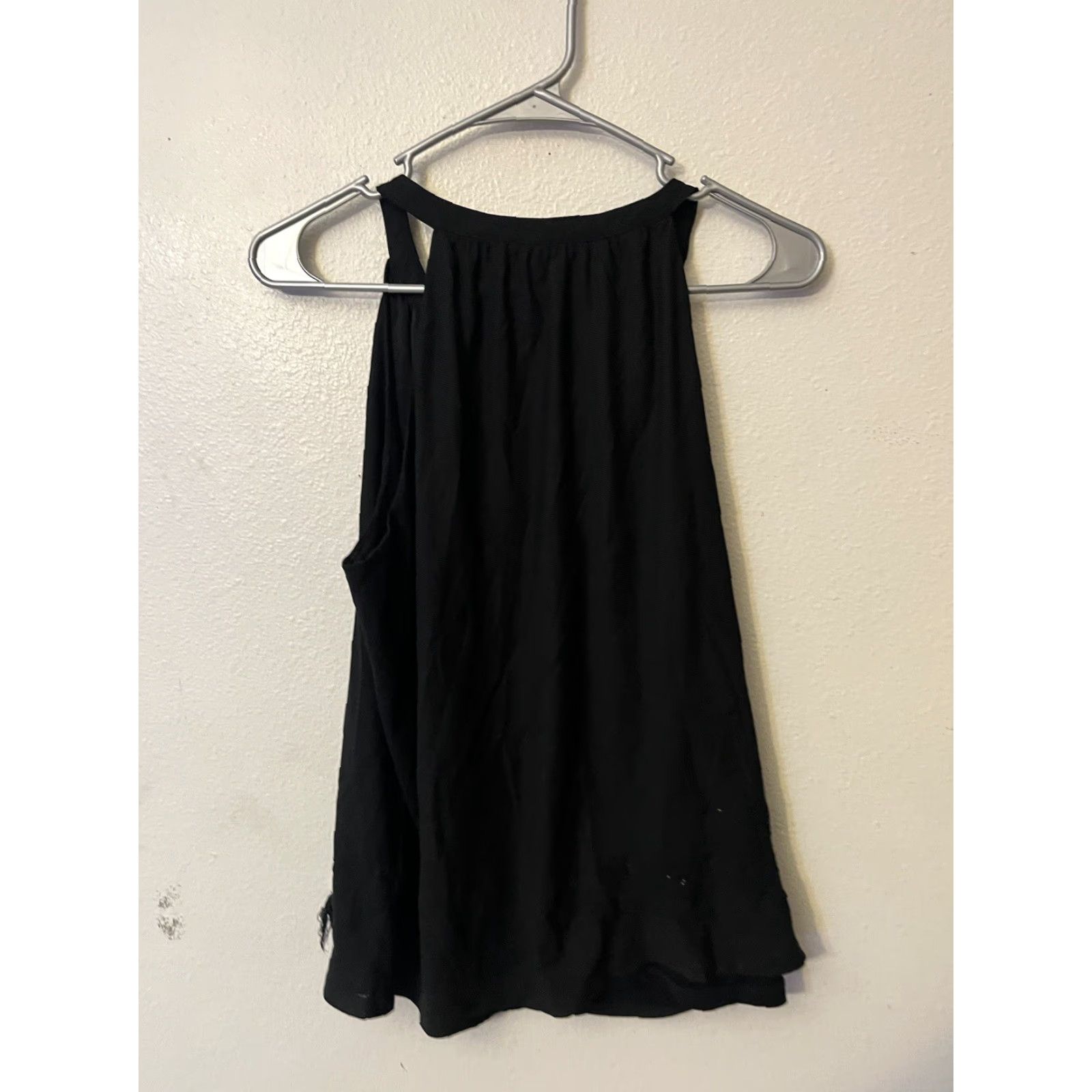 Vintage New York & Company Blouse Sleeveless Black Women Medium Size M / US 6-8 / IT 42-44 - 5 Thumbnail
